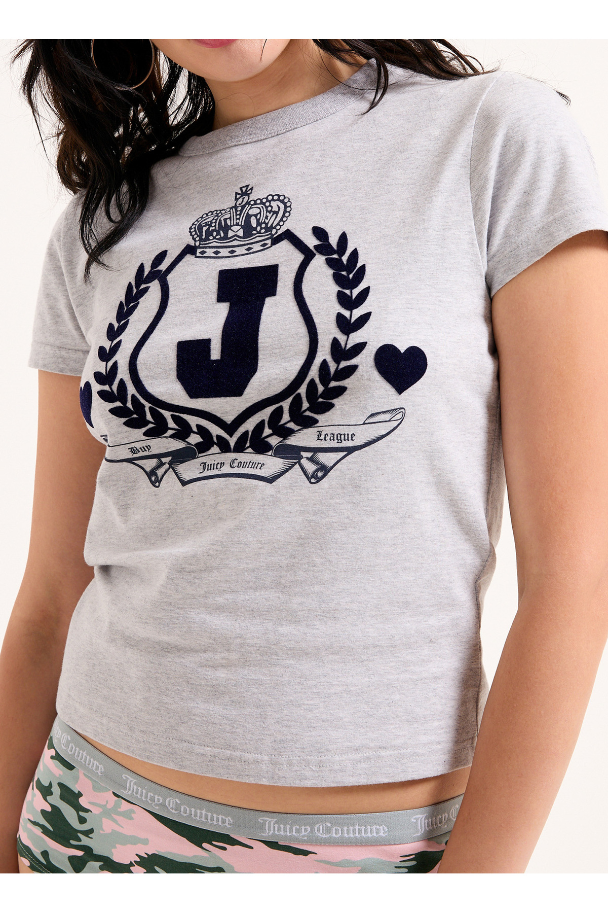 JUICY COUTURE ジューシークチュール 赤 ボーダー ベアトップ Juicy Couture T-Shirt – Fırsatlar Trendyol'da! 🧡