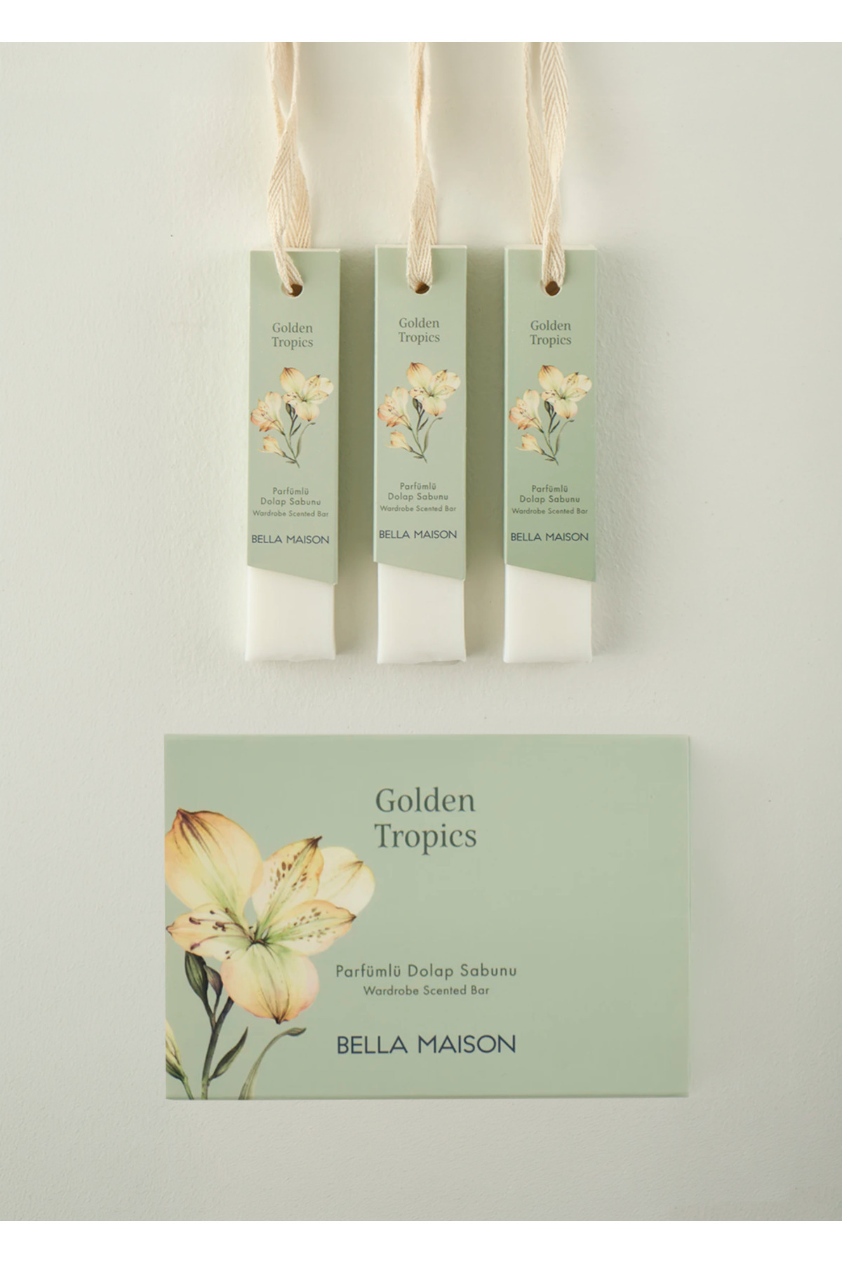 Bella Maison Golden Tropics Dolap Sabunu Yeşil (120 gr) - Fiyatı, Yorumları