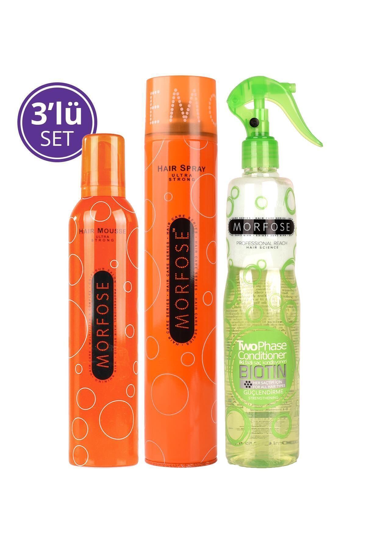 Morfose Ultra Güçlü Saç Şekillendirici Set — 1100001447-4