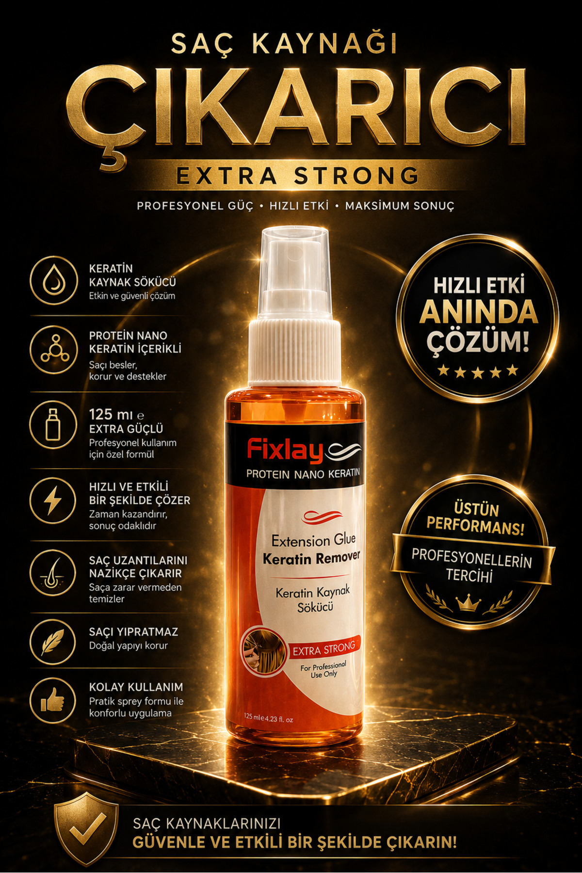 Fixlay Nano Keratin MİCRO Kaynak Sökücü 125 ml 07 One Size — Fixlay01