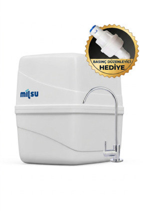 Mil Su Arıtma Cihazı 13 Aşamalı 80 GPD Membranlı Mineral Ve Detoks Filtreli Ç...
