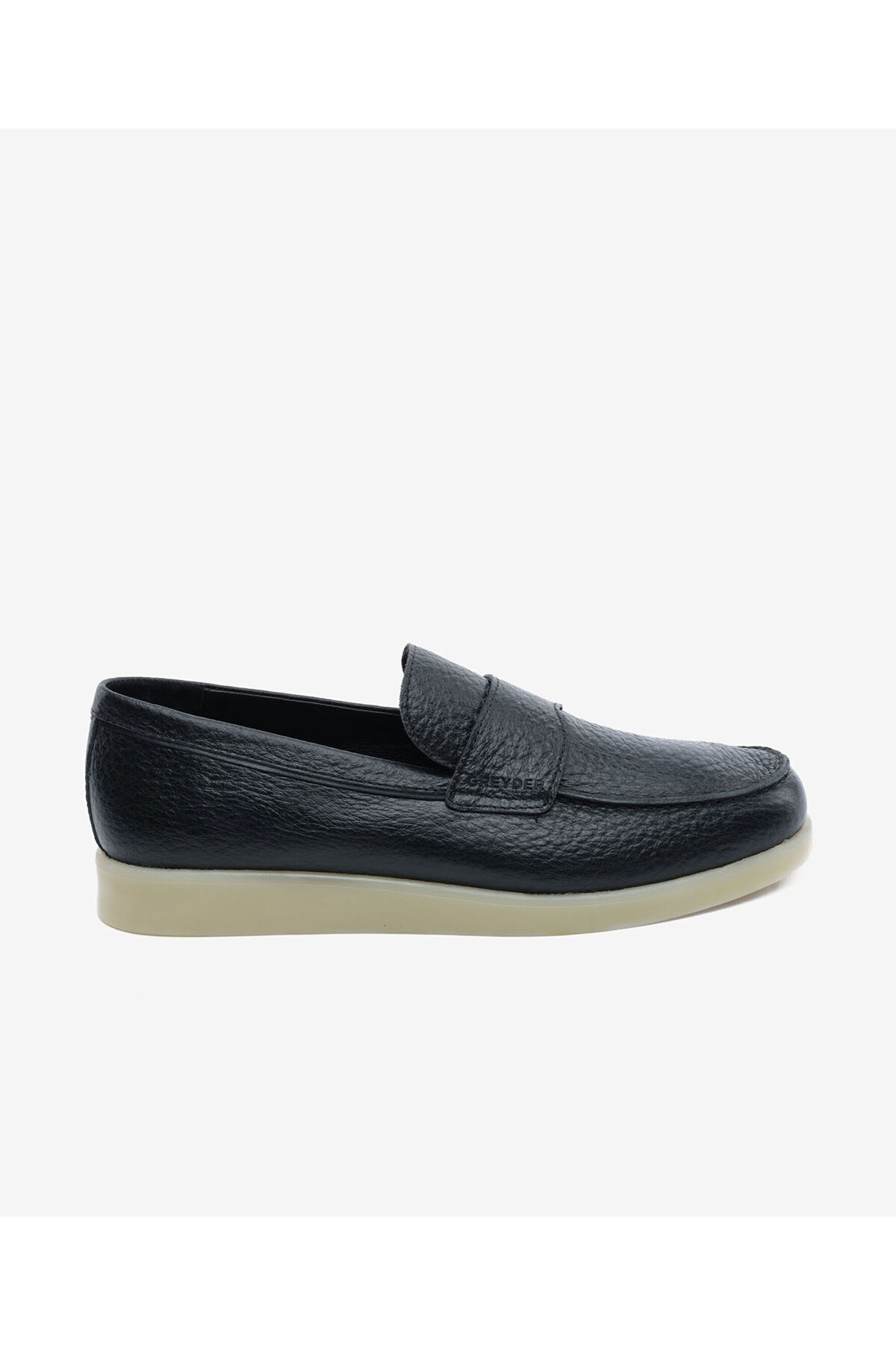 Greyder Erkek Siyah Hakiki Deri Loafer Ayakkabı 5Y1LA18460