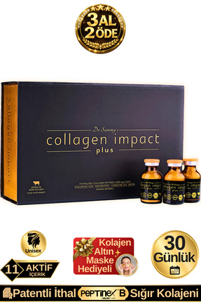 Dr.Sammy's Toz Kolajen Peptit 10.000 Mg Tip 1-3 Saf Hidrolize Sığır Kolajeni ...