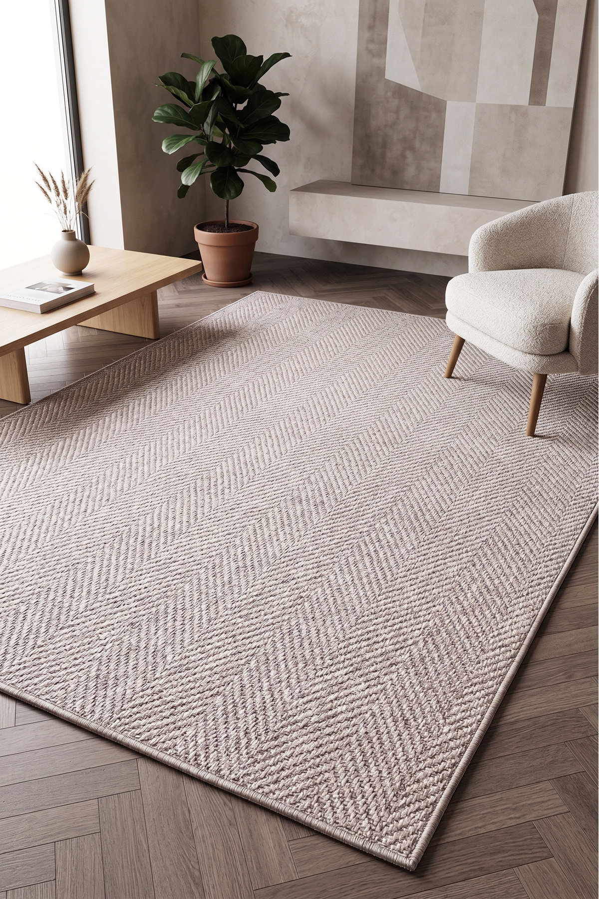 Berena Natural Jute Carpet Knitted Rug Sisal Straw Carpet Cat Dog Pet Rug Kitchen Balcony Hal
