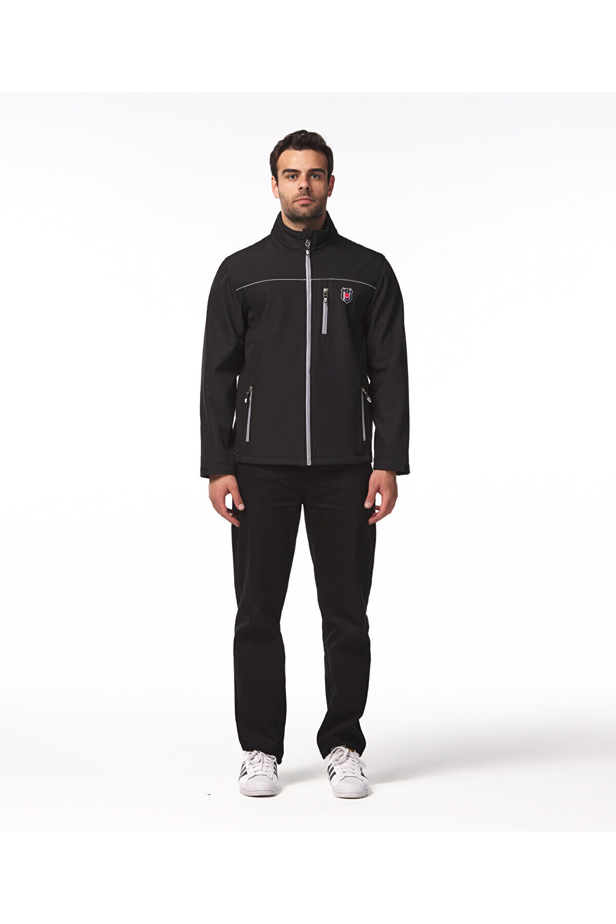 BEŞİKTAŞ ERKEK SOFTSHELL MONT 7425511T3 — مشکی 5KSGE0600001 — تصویر 2 از 8