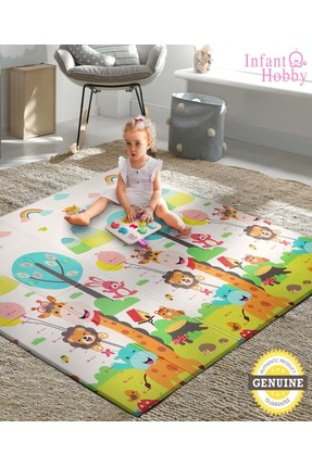 İnfant Hobby My World Premium Katlanabilir Oyun Matı Oyun Halısı ( ÖZEL KORUY...
