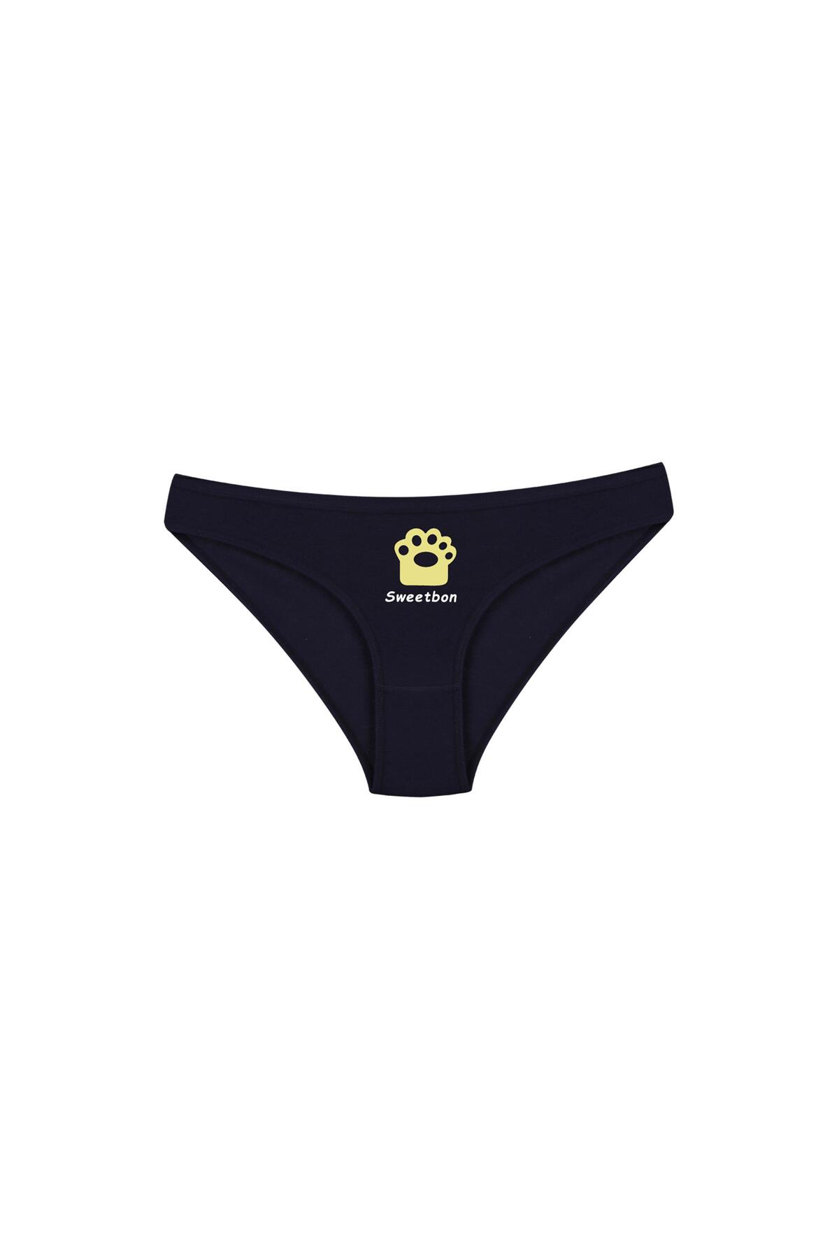 Dominant Kadın Çamaşır Pamuklu Renkli BİKİNİ Külot 7'li Paket görsel 5
