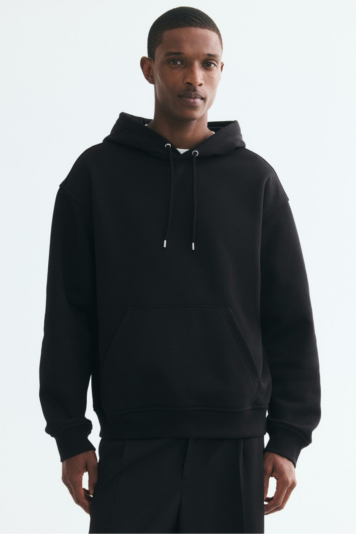 Loose Fit Kapüşonlu Üst