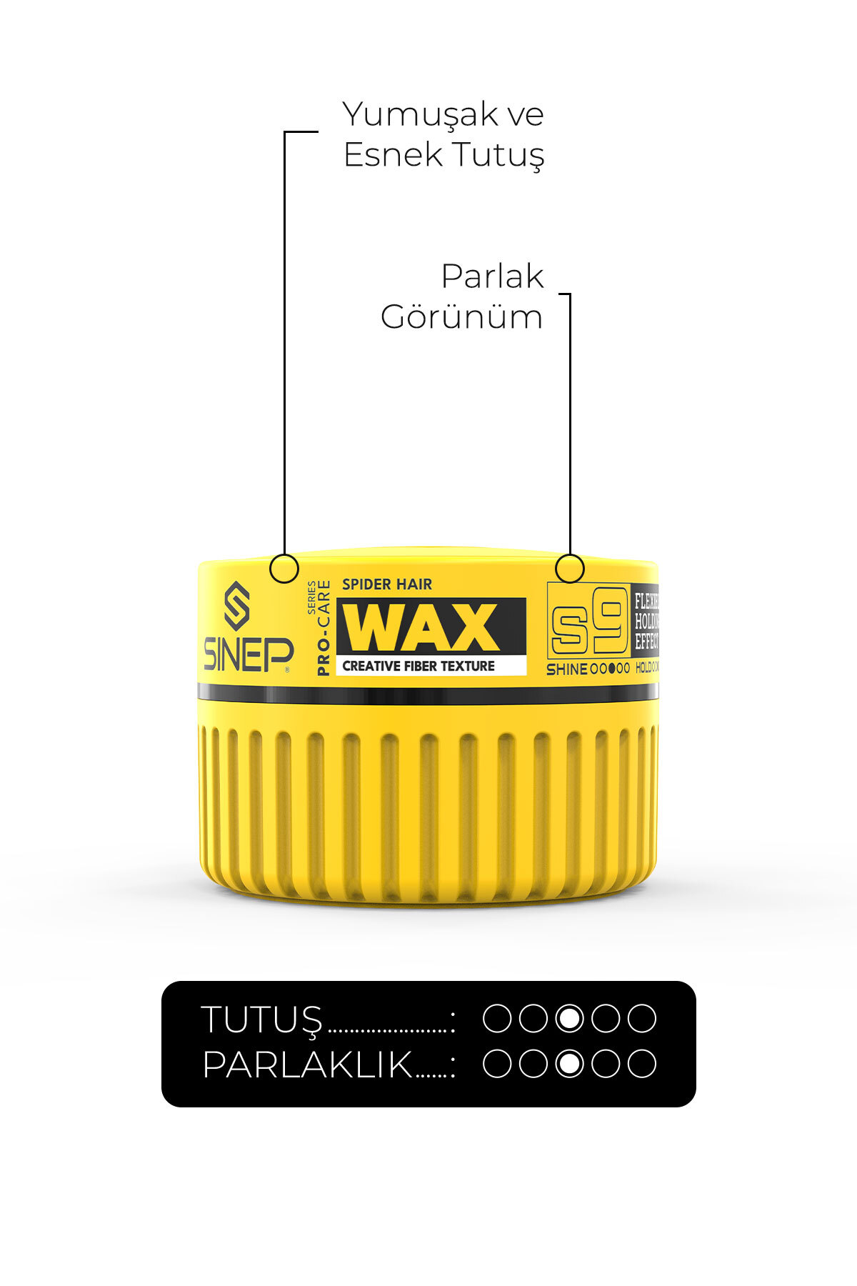 Pro-Care Serisi Wax 150 Ml S9 Örümcek Wax Kavun Kokulu — SINEP-75 — تصویر 2 از 4