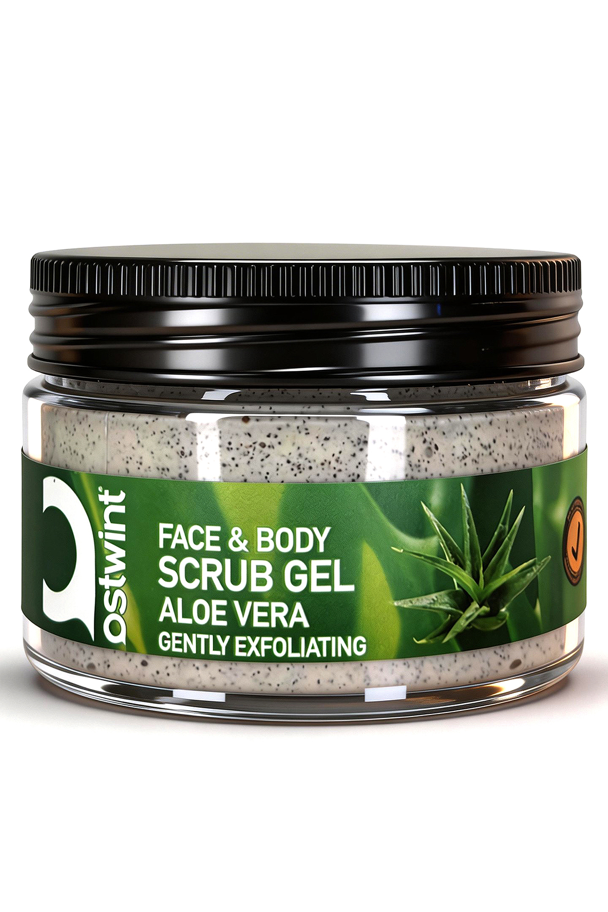 Ostwint Scrub Jel Aloe Vera Özlü Yüz Ve Vücut Peelingi 300 ml — 8682943403319
