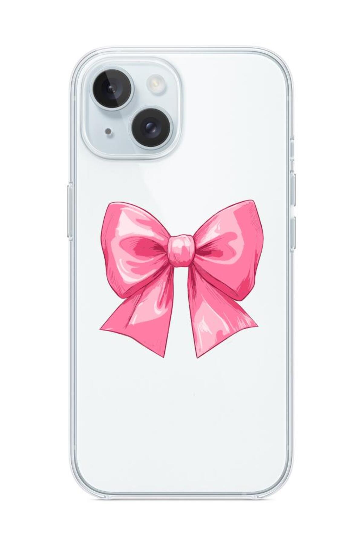 Iphone 15 Compatible Patterned Clear Silicone Case