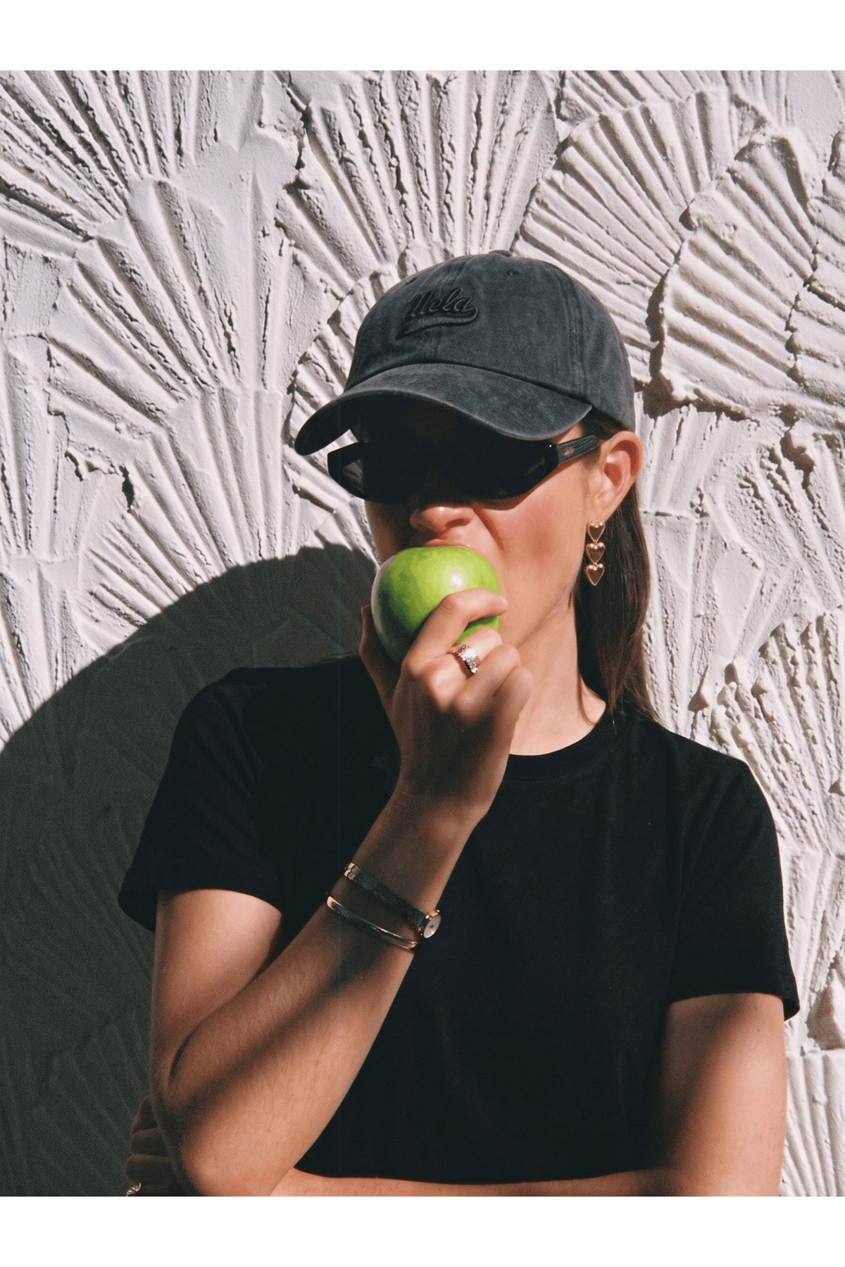 UCLA FORTUNO Siyah Baseball Cap Nakışlı - Unisex Şapka