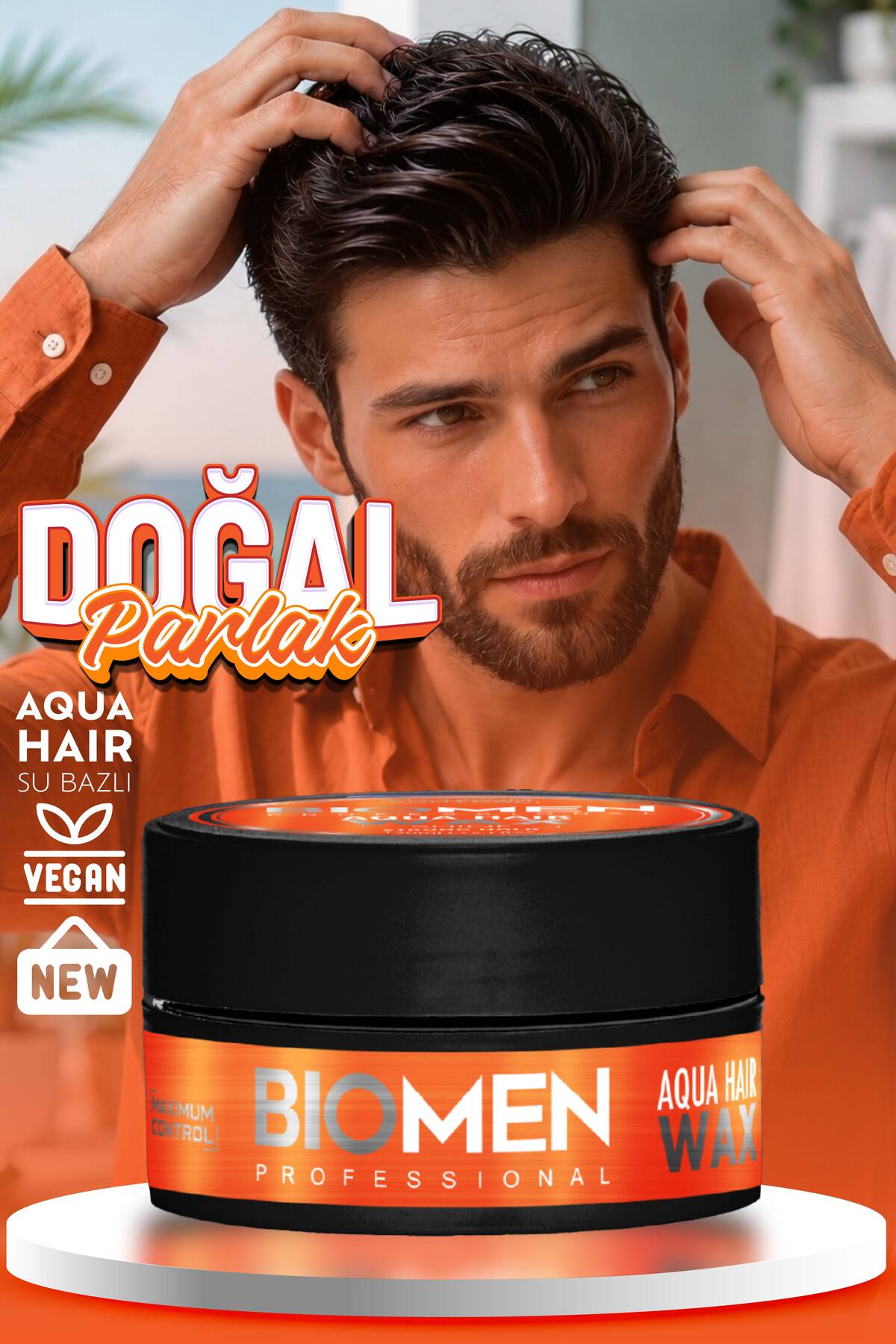 Parlak Görünüm Sağlayan Şekillendirici 100 ml - Doğal Parlaklık Wax — 8684302535396-1 — تصویر 2 از 3