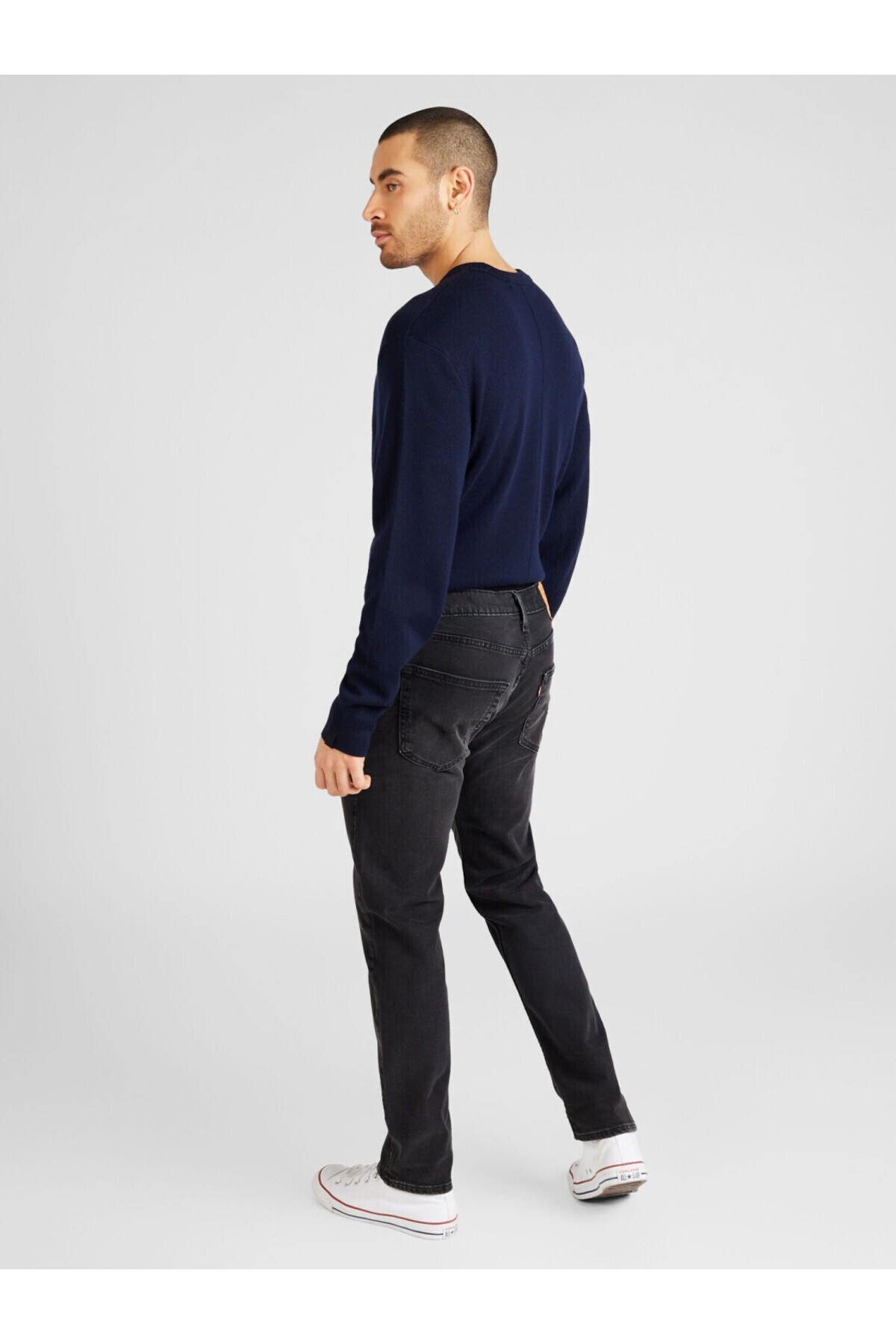 شلوار مردانه خاکستری مخروطی معمولی 502 - A2088-0065 لیوایز شلوار جین Levi's