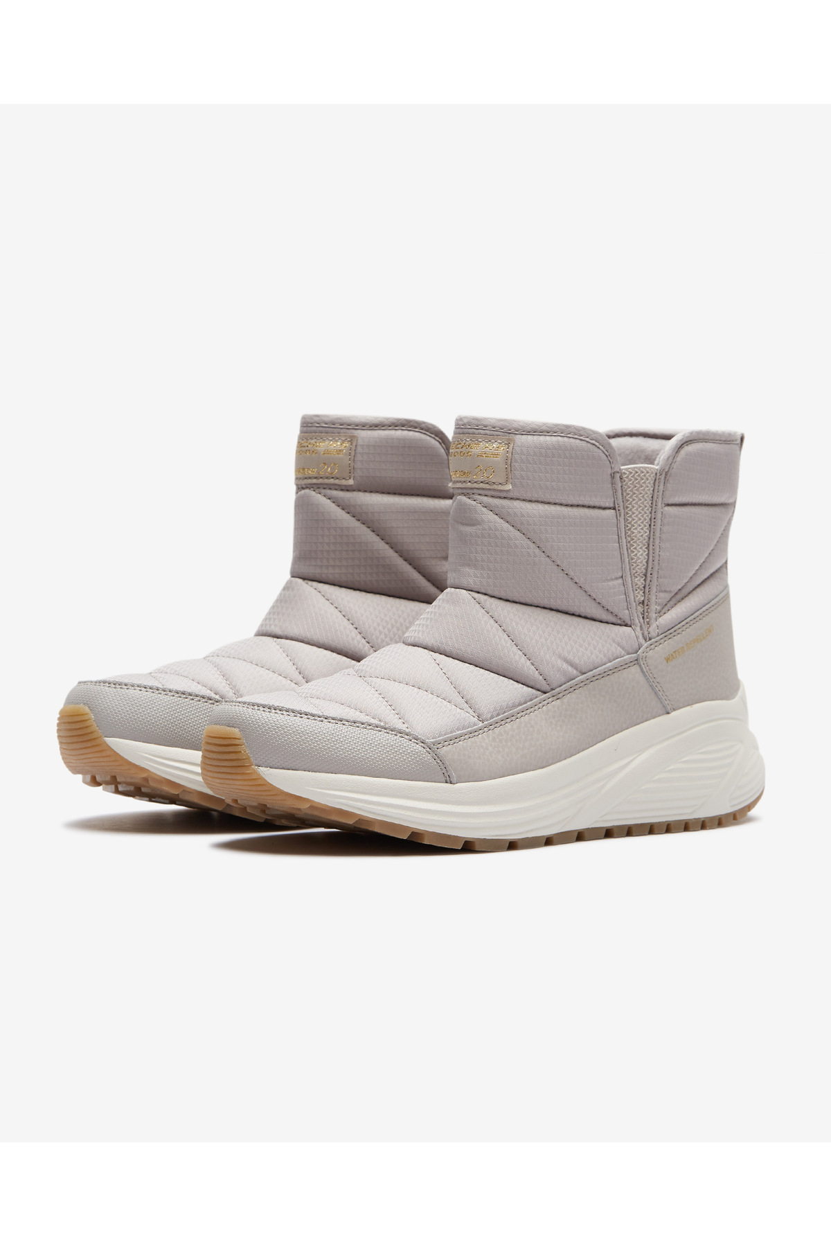 SKECHERS BOBS SPARROW 2.0 - CLUB SNOW Kadın Bej Kar Botu 117059 TPE görsel 4