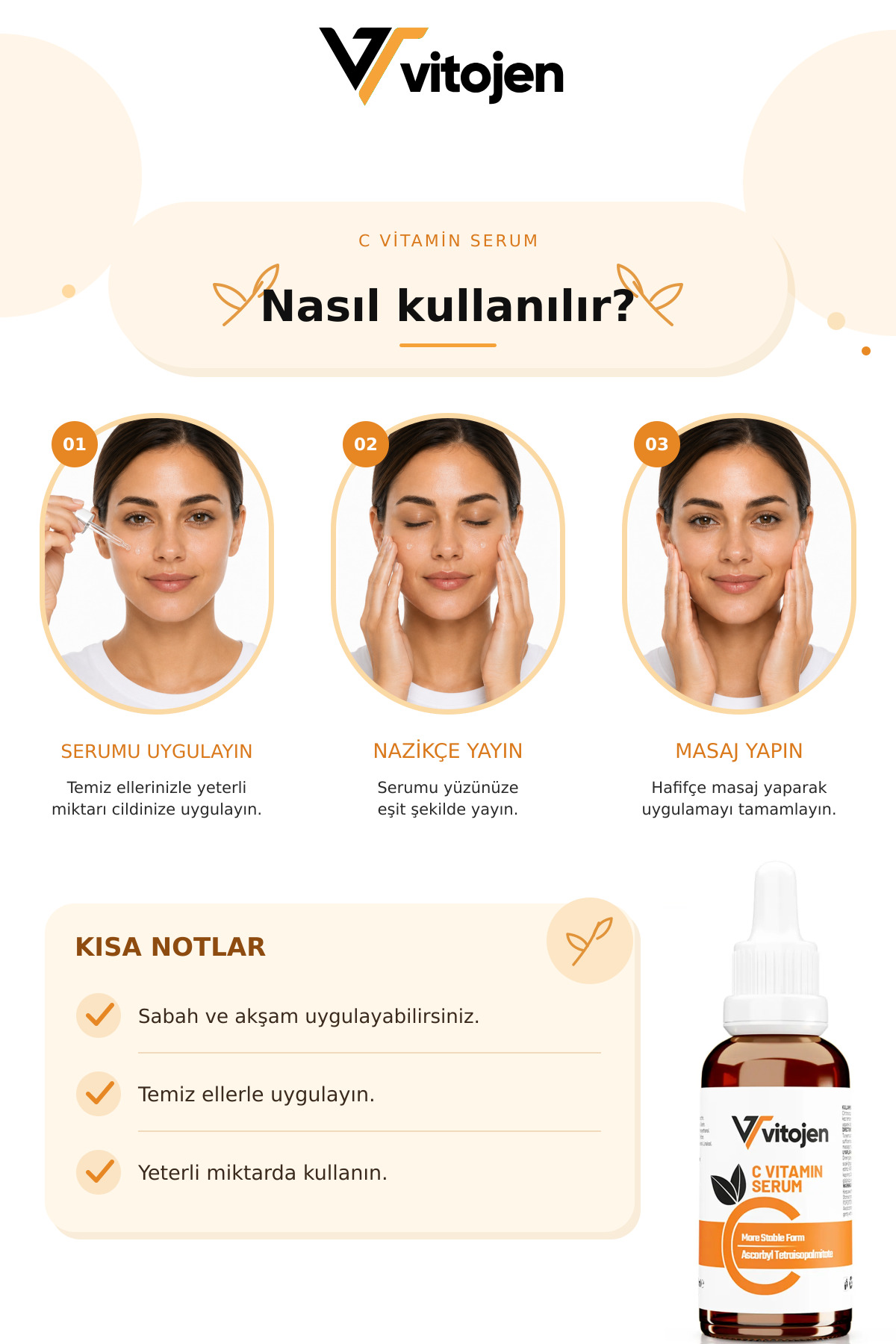 C Vitamini Serum | Antioksidan Etki | Ton Eşitlemeye Yardımcı Formül — 19 — تصویر 5 از 5