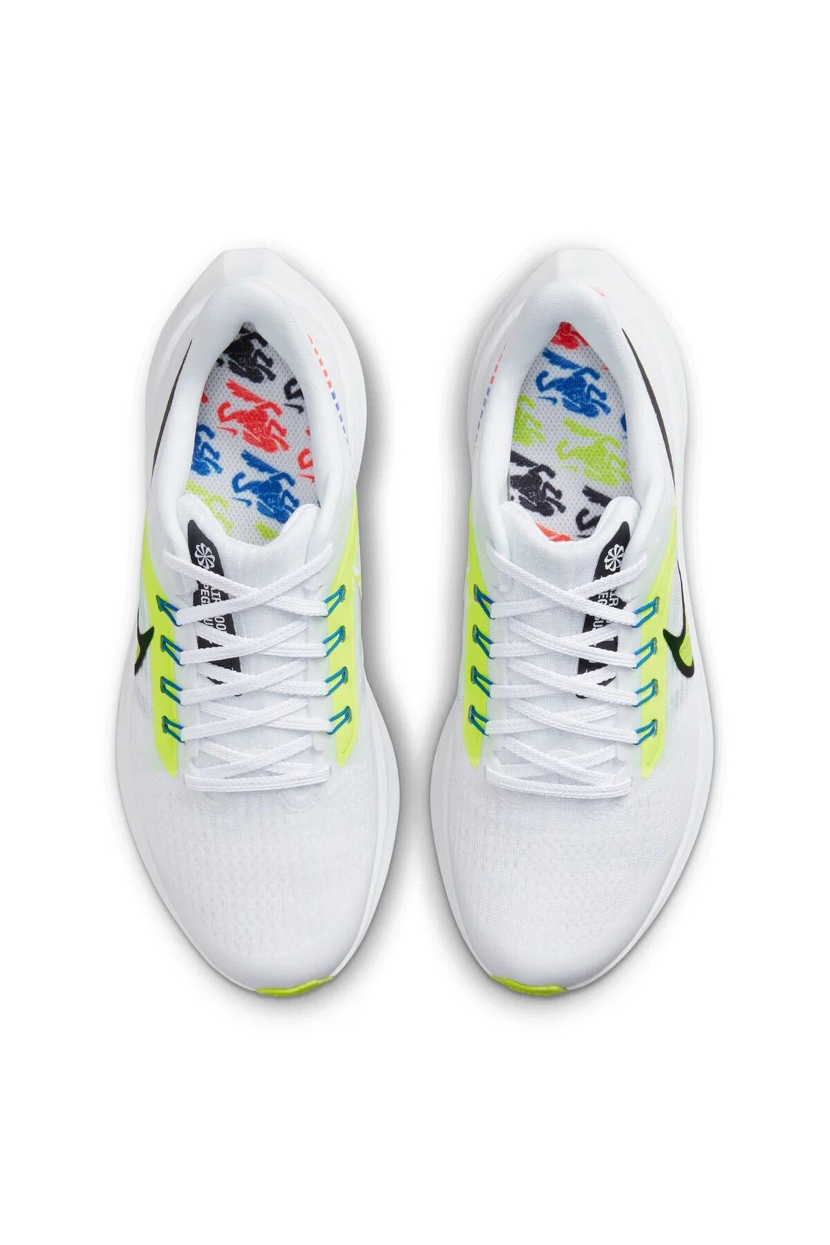 Air Zoom Pegasus 39 Nn Gs Beyaz Koşu Ayakkabısı Dar Kalıb — سفید DM4015-1000 — تصویر 4 از 8