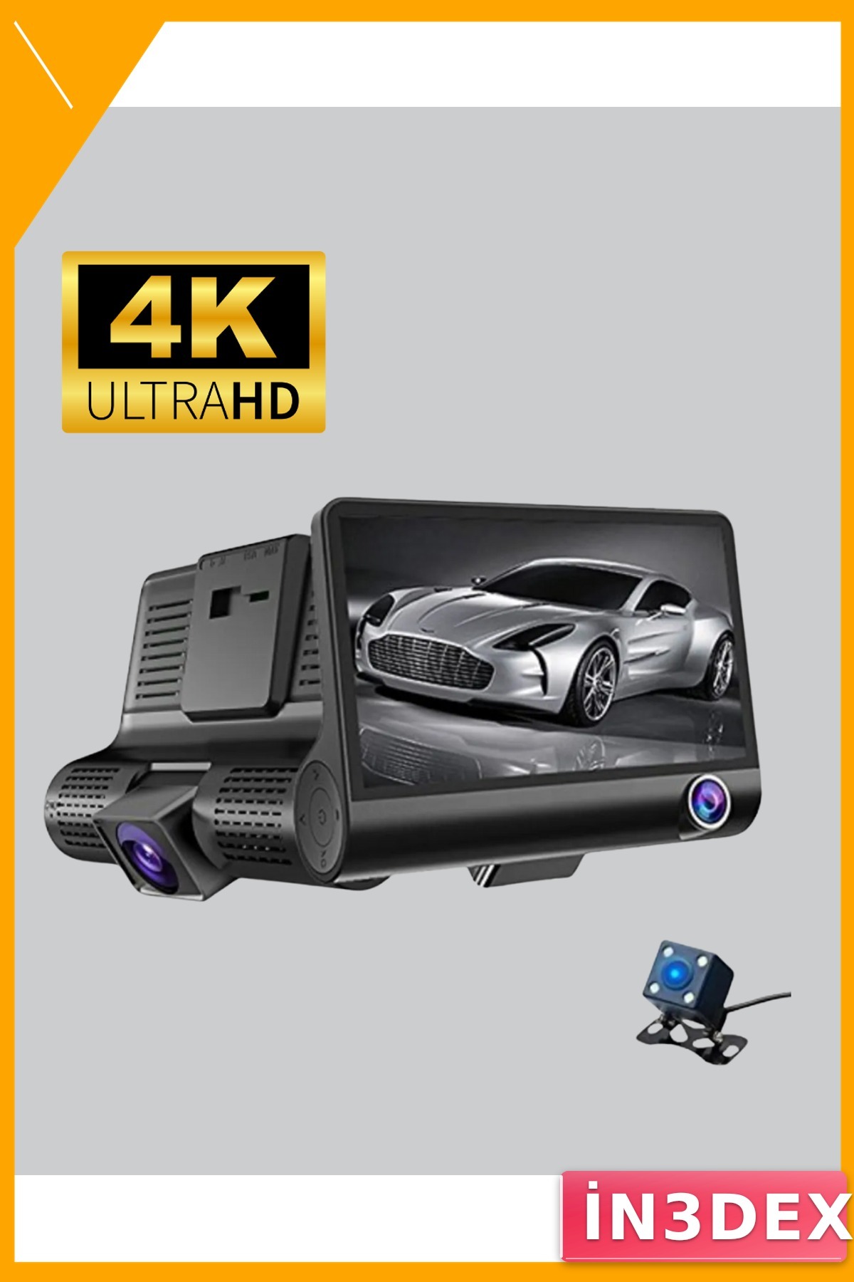 Araç İçi Kamera 1080P Full HD G-Sensör Park Modu Döngüsel Kayıt