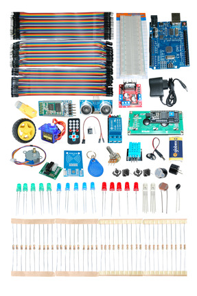 ATOLYE ELEKTRONİK Arduino İleri Seviye Kutulu Eğitim Seti - 86 Parça