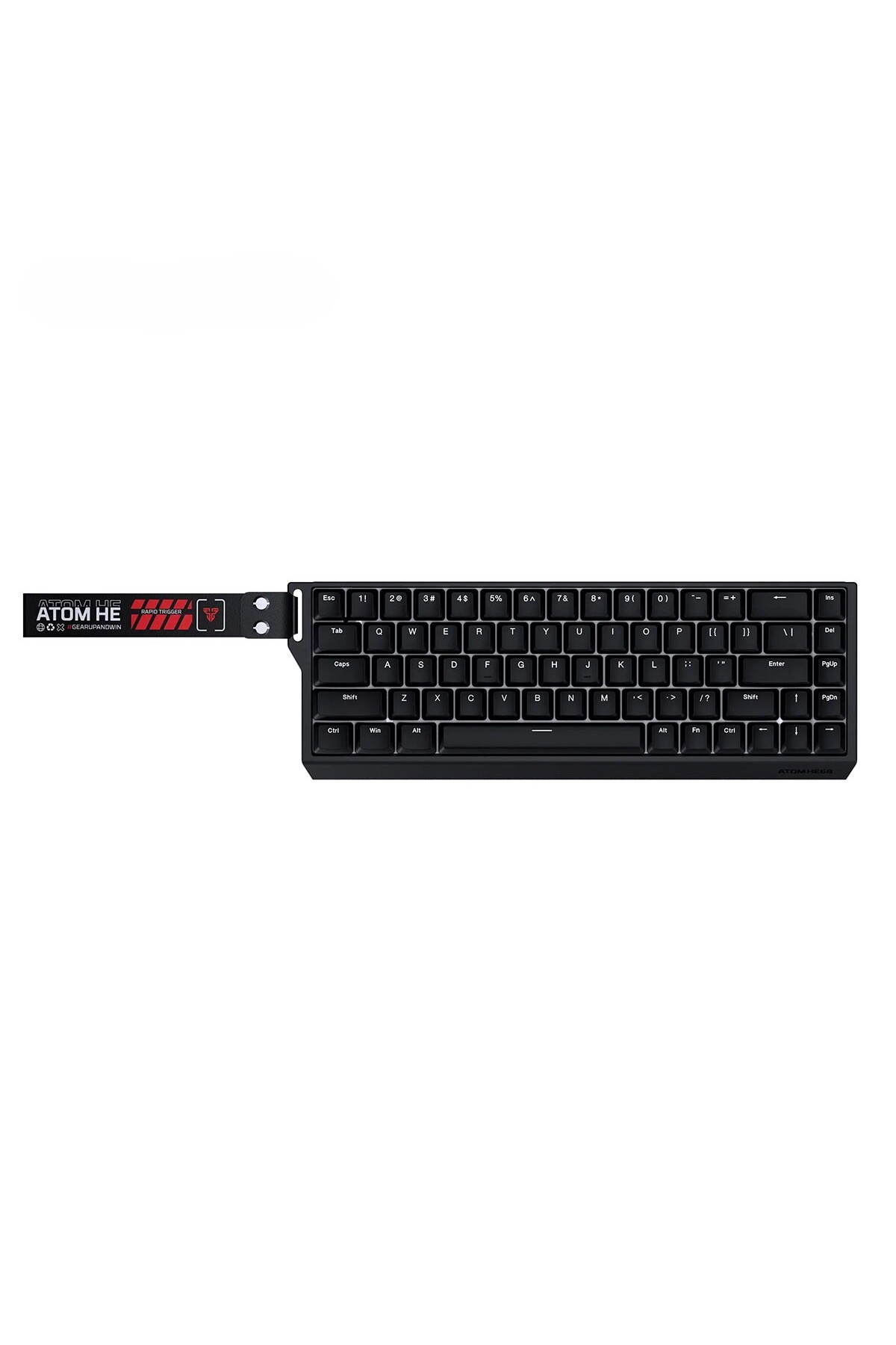 TAM ハイレベル Fantech MK811 ATOM HE68 Black Magnetic Emerald Switch 8K Hz Hall