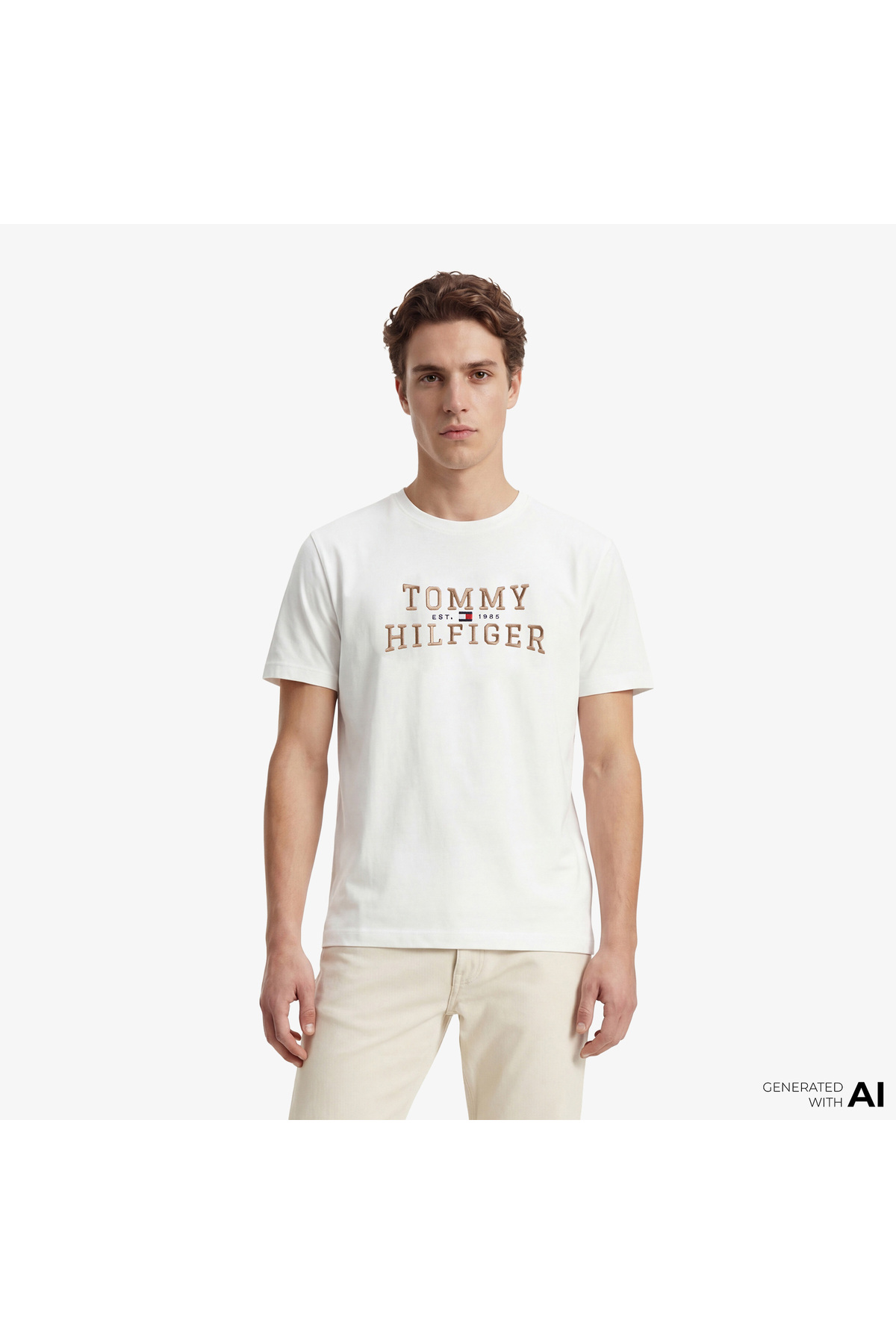 تیشرتمردانهTommy Hilfigerسفید