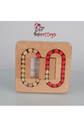 Geppettoys Ahşap Sonsuzluk Boncuk Kaydırma Zeka Oyunu