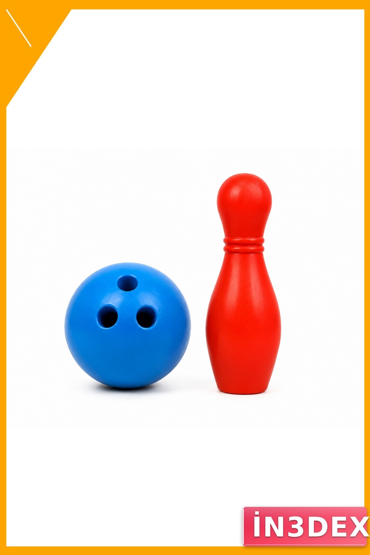 Çocuk Bowling Seti 6 Kukalı Renkli Motor Beceri Geliştirici Oyun