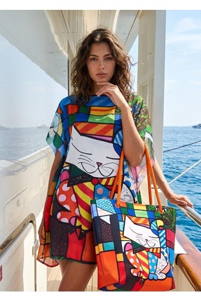 LAGRANZE Exclusive Beachwear çanta Pareo Seti