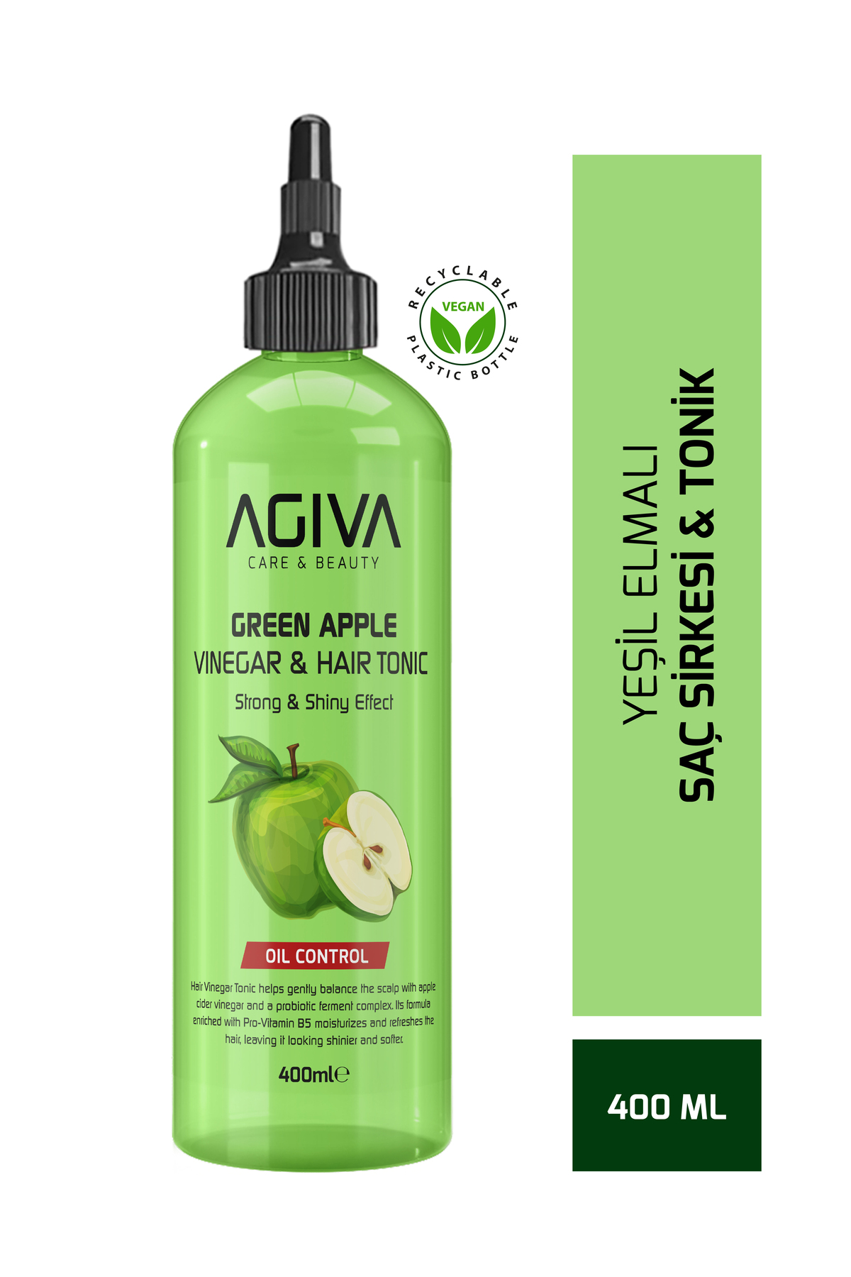 agiva care& beauty Yeşil Elmalı Saç Sirkesi — 001-TON-024