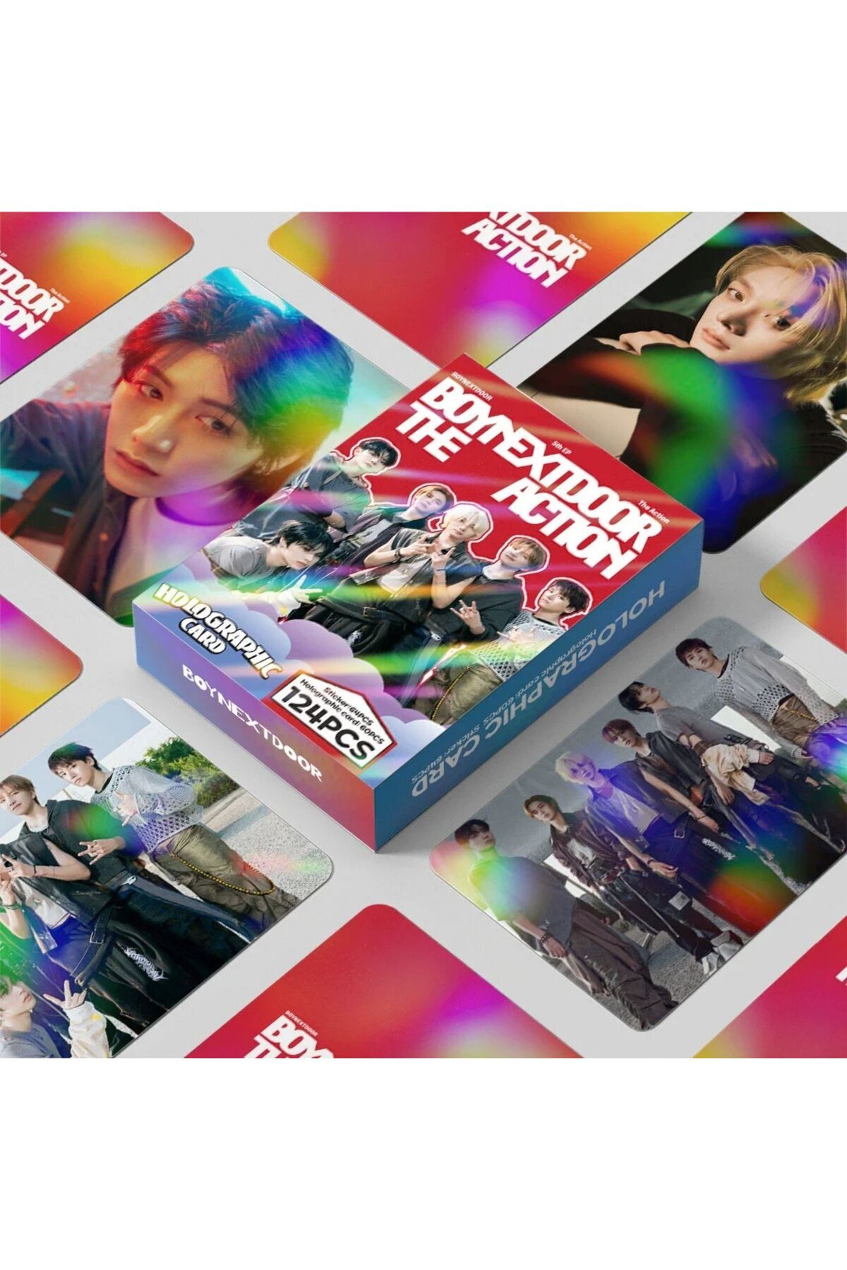 Kpop Dünyasi BOYNEXTDOOR '' The Action '' Çift Yön Baskılı