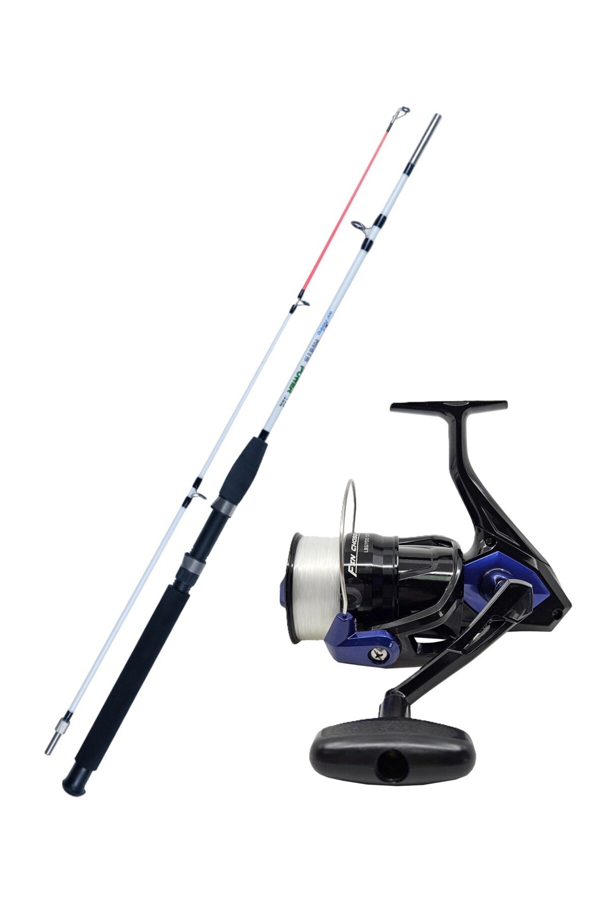 Okuma Fin Chaser-60 White Power 150 Cm 100-250Gr Tekne Olta Takımı