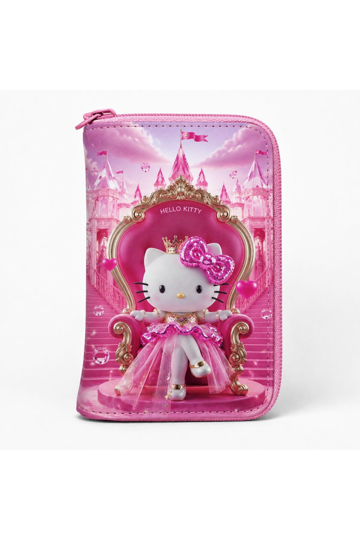 Hello Kitty Patterned Kids Wallet