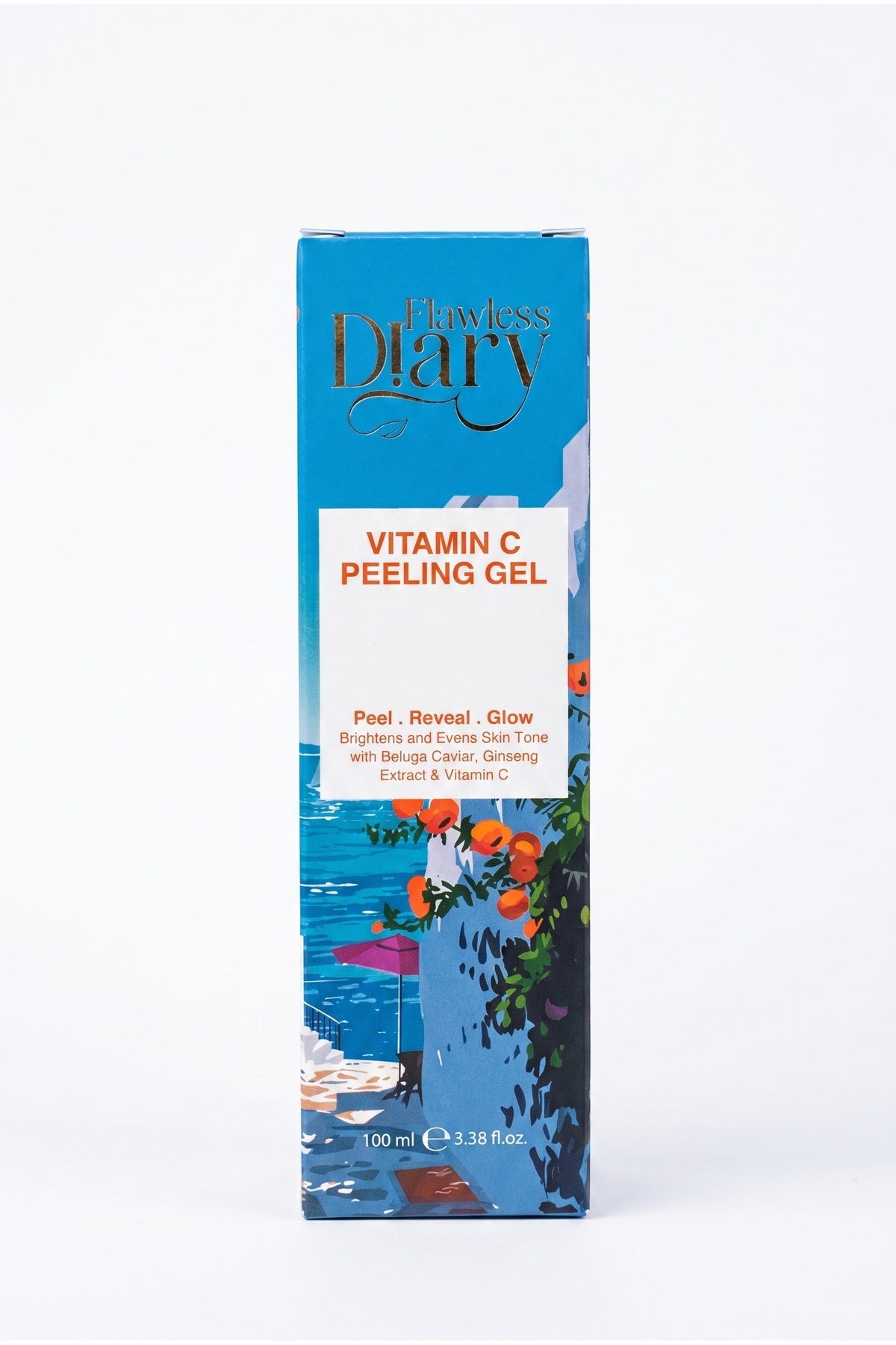 Aydınlatıcı C Vitamini Peeling Jel 100ml Havyar Ginseng Özü 100ML — FD-GEL-VITC-100ML-M46 — تصویر 5 از 6