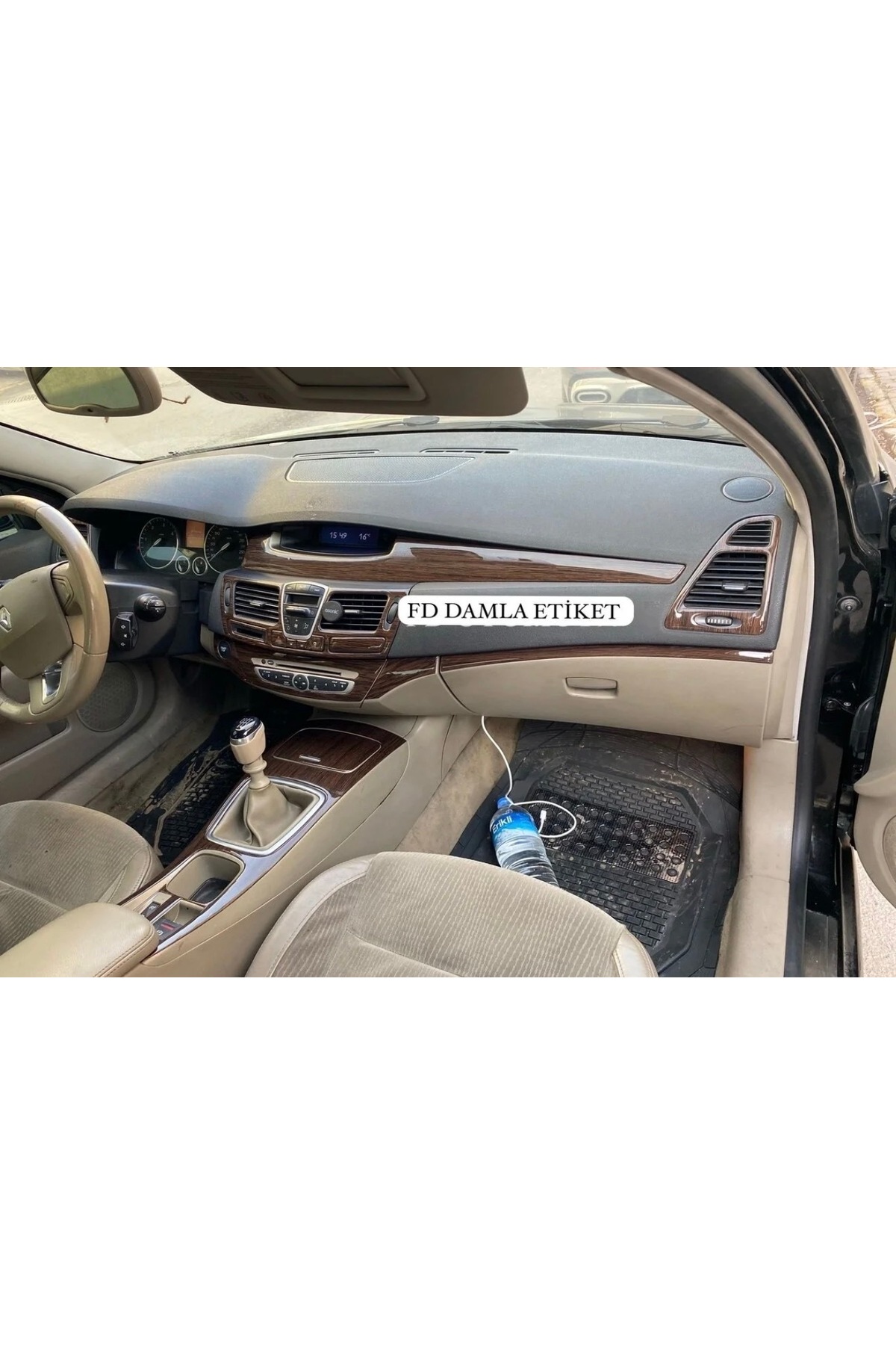 FD Damla Etiket Renault Laguna 3 Full Set Özel Renk Dizayn Koyu