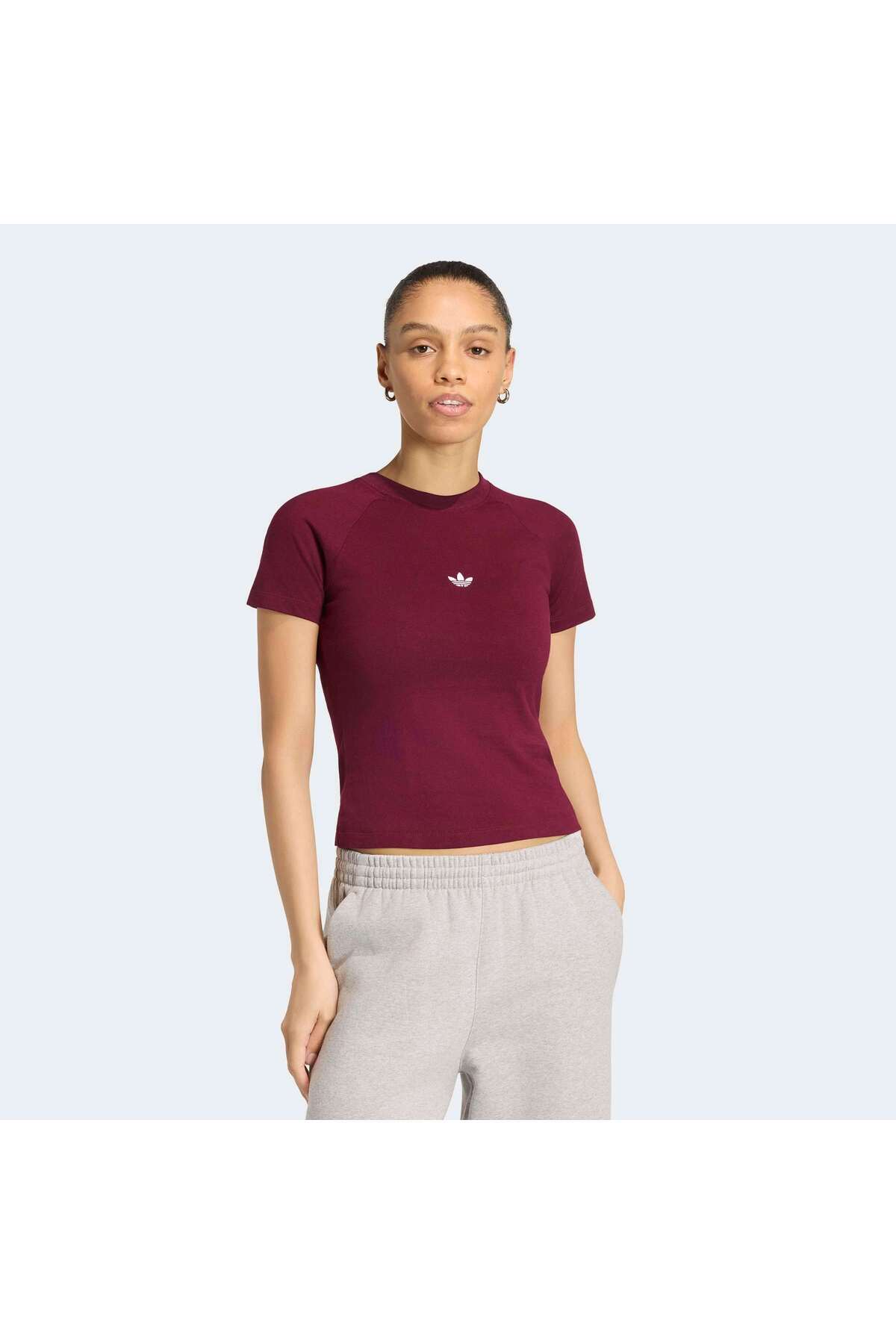 adidas Ess Slim Tee Kadın Spor T-shirt KR3593