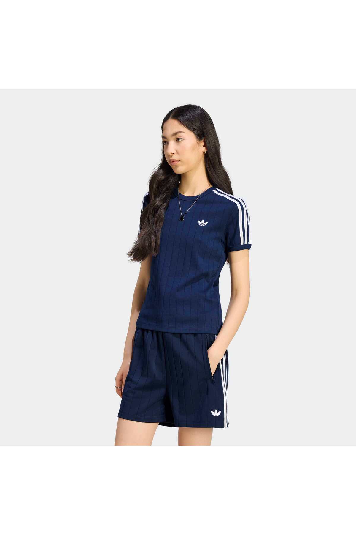 adidas Pstripe Ss Tee Kadın Spor T-shirt KS9992