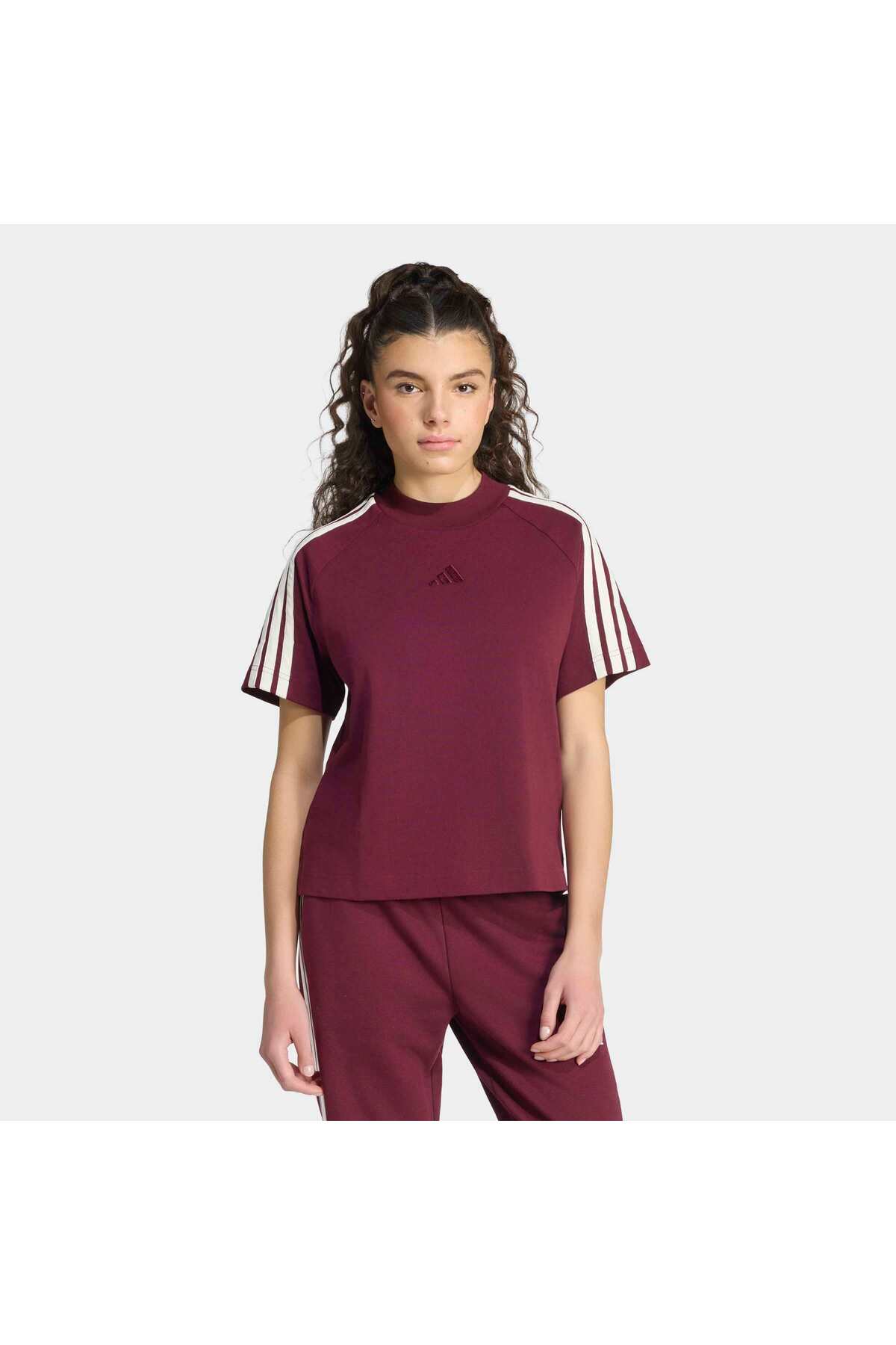 adidas W Ak 3S Tee Kadın Spor T-shirt KT0342