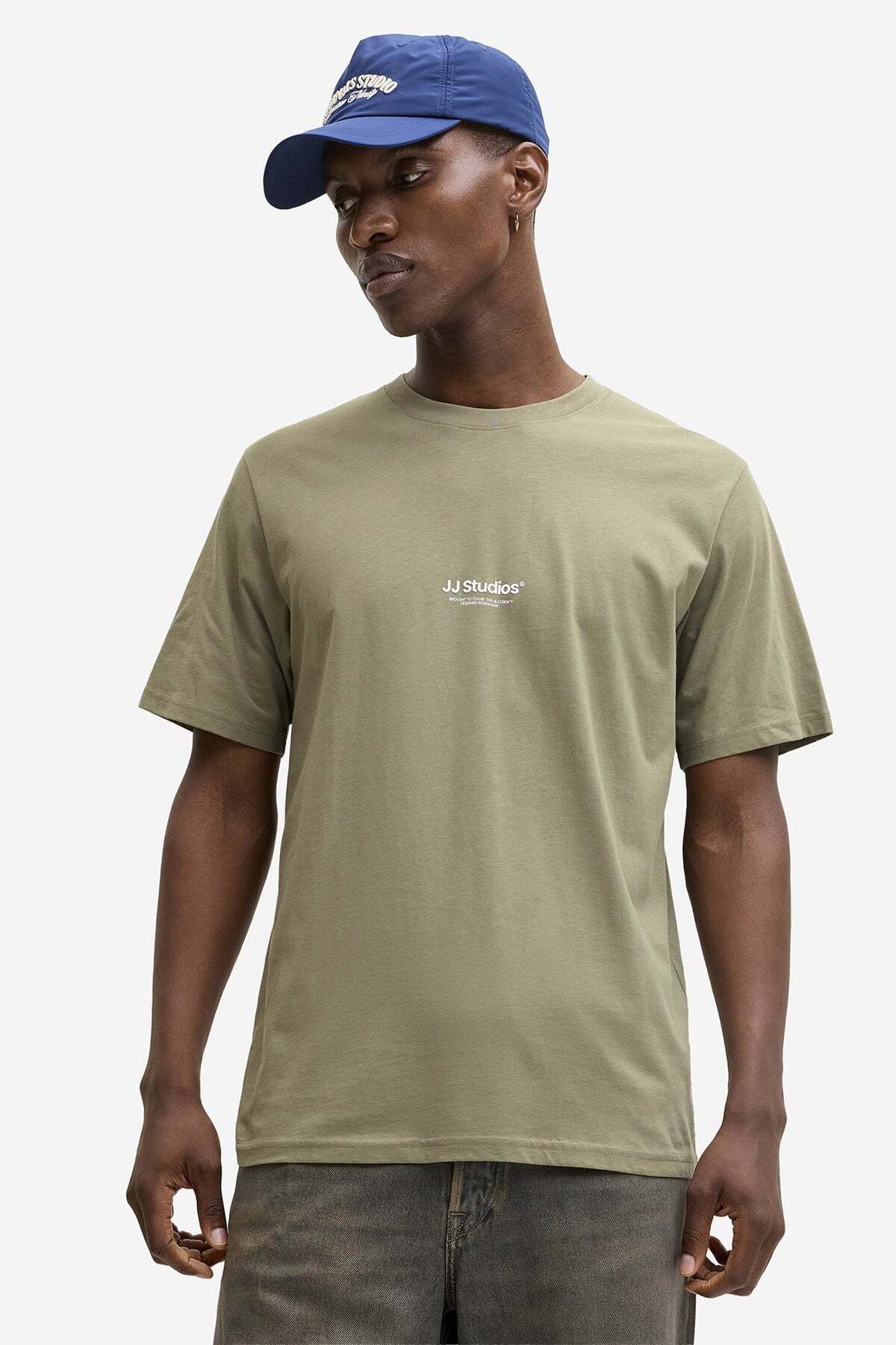 تی‌شرت مردانه وتیور مدل JJESOHO یقه گرد، کد مدل: ۱۲۲۷۸۷۸۷Vetiver جک اند جونز تی شرت Jack & Jones