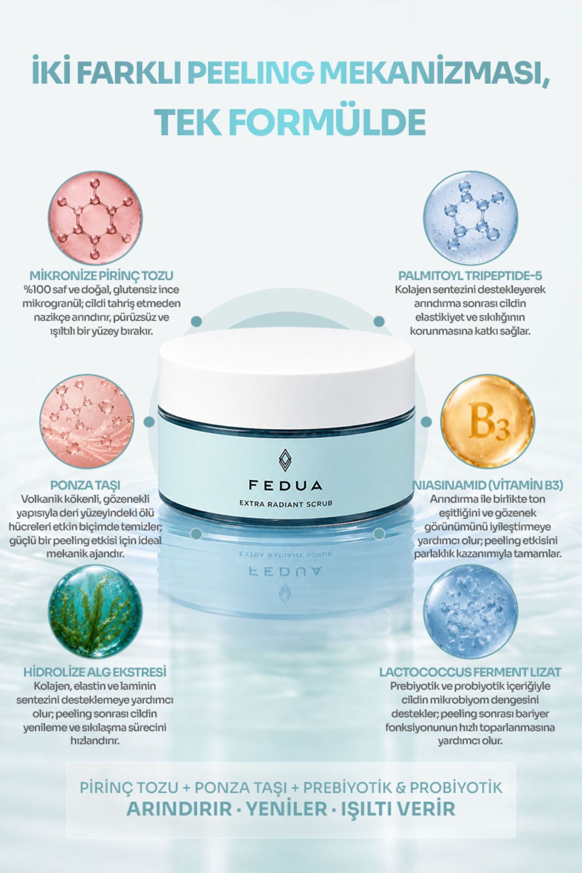 Extra Radiant Scrub Nemlendirici Arındırıcı Peeling 75 ml — FSCFAC6103 — تصویر 2 از 6