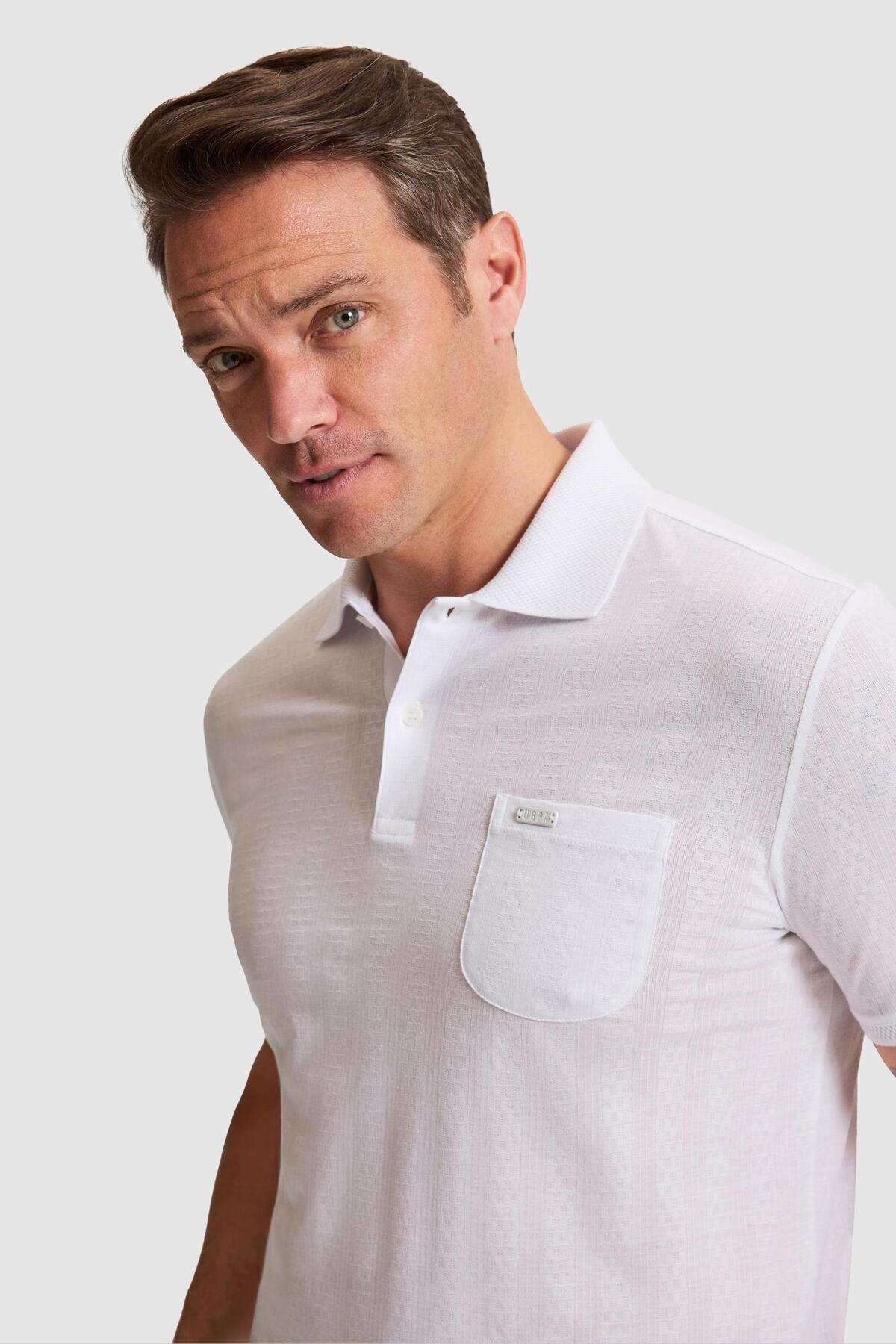 پولوشرت مردانه یقه پلو | یو اس پولو U.S. Polo Assn. PU-9686 TR - تصویر 2