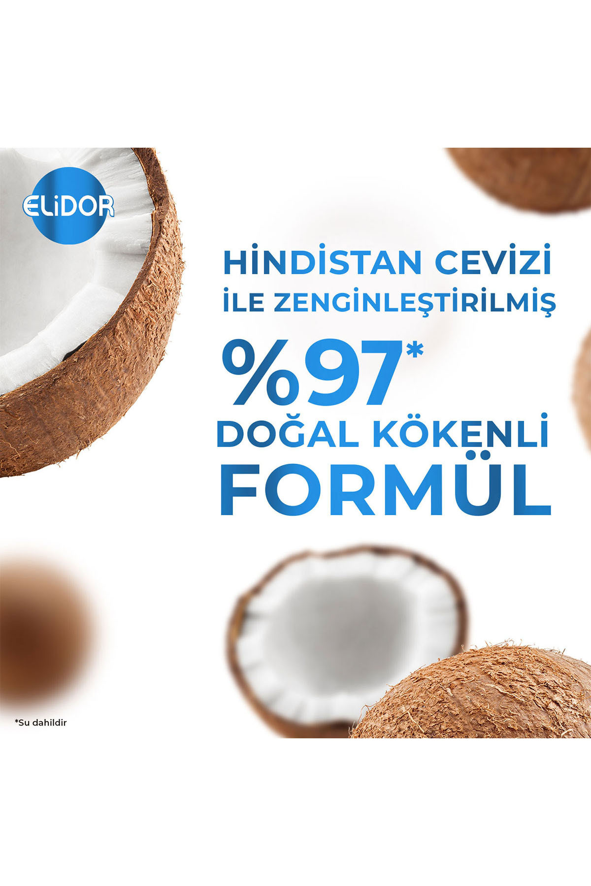 Saç Bakım Kremi Hindistan Cevizi Yumuşaklığı 350 ml x3 — SET.UNİ.11258 — تصویر 6 از 8