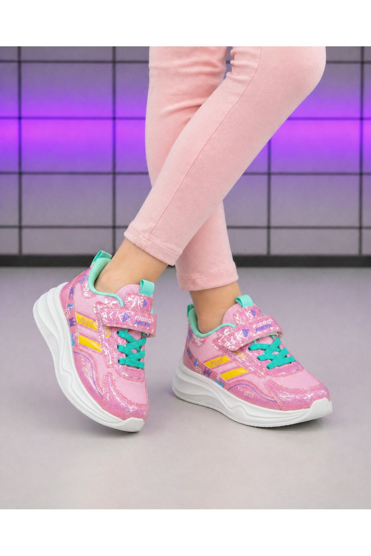 homiro Children's Sports Casual Shoes - Pink