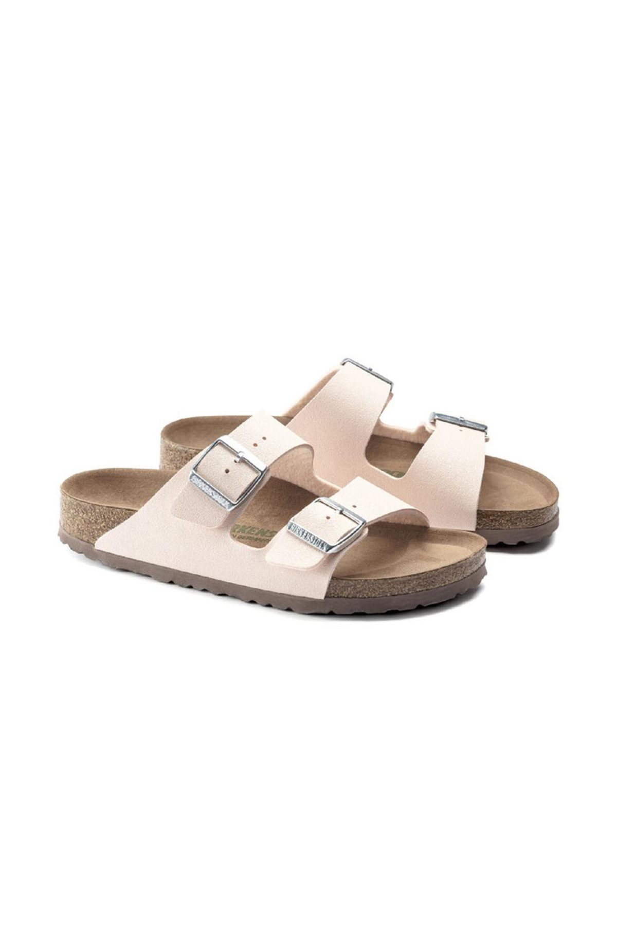 دمپایی زنانه آریزونا Bf Earthy Vegan صورتی 1019635-20180 بیرکن استاک دمپایی Birkenstock