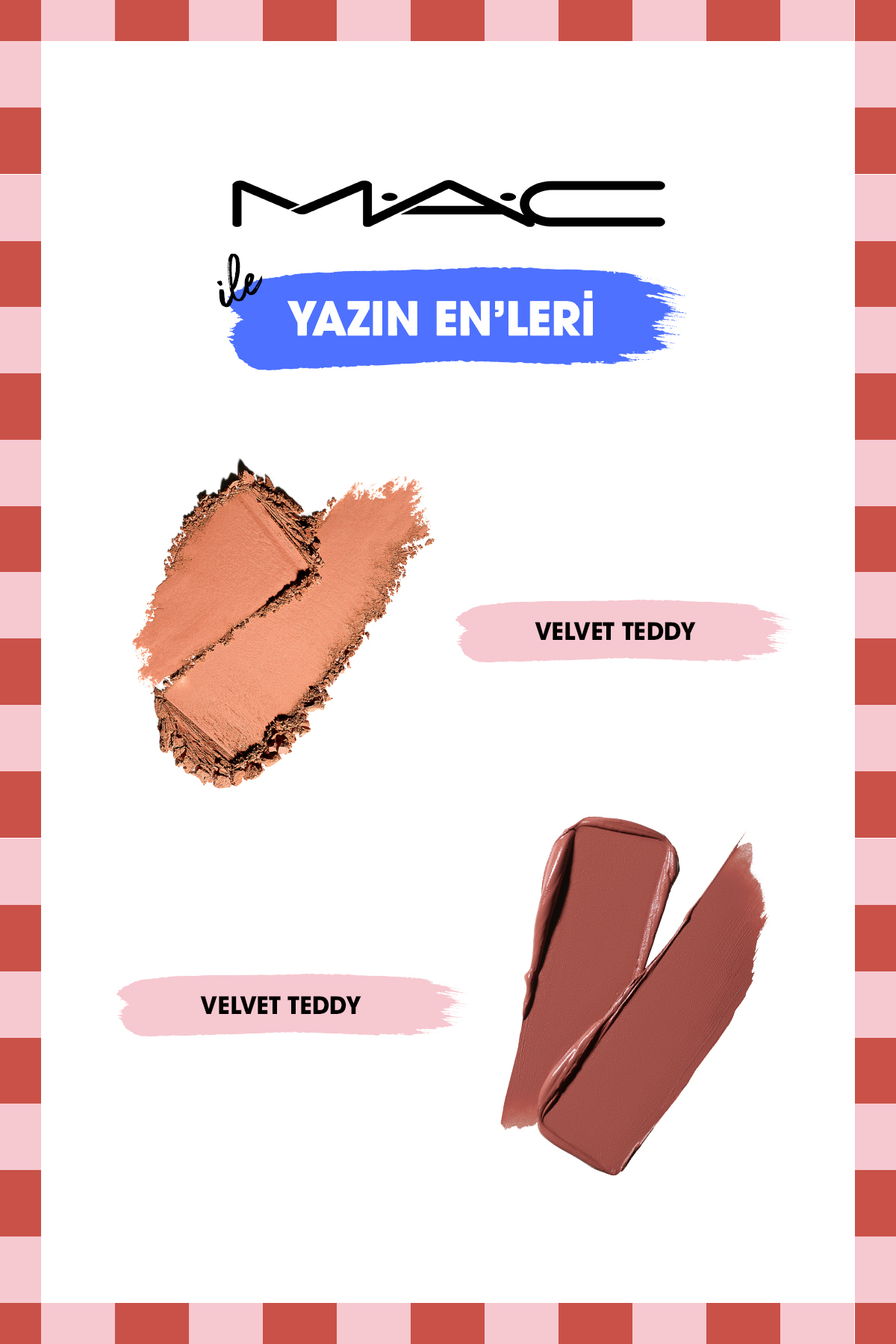بهترین‌های تابستانی M·A·C: ست آرایش دو تکه تک رنگ Velvet Teddy — MCTR52 — تصویر 2 از 2