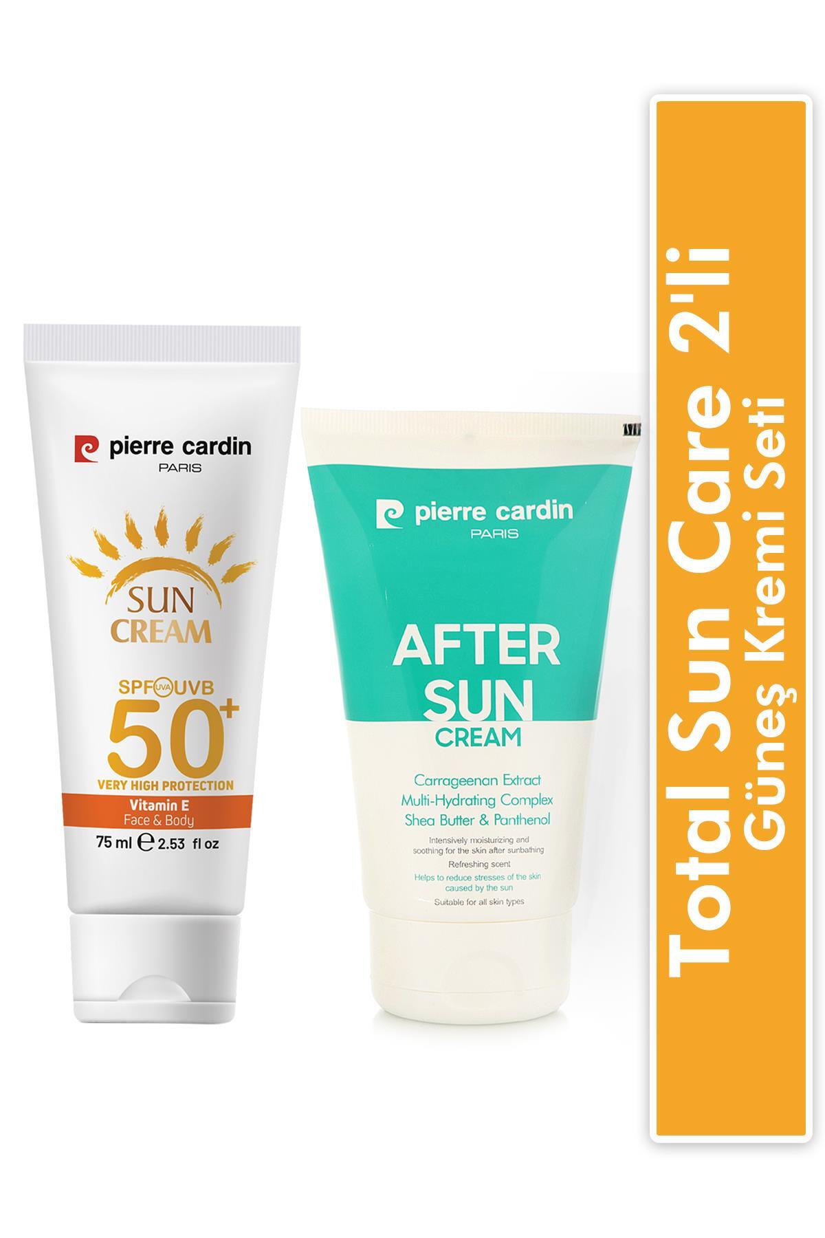 Pierre Cardin پیرکاردین ست دو عددی کرم ضد آفتاب Total Sun Care — PCKREMSET3