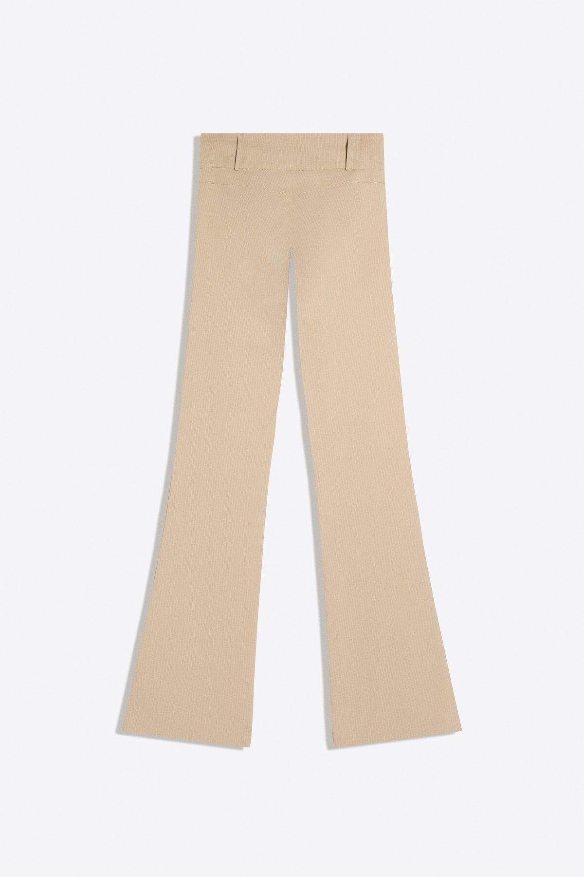 Bershka Bengalin kumaş flare fit pantolon görsel 6