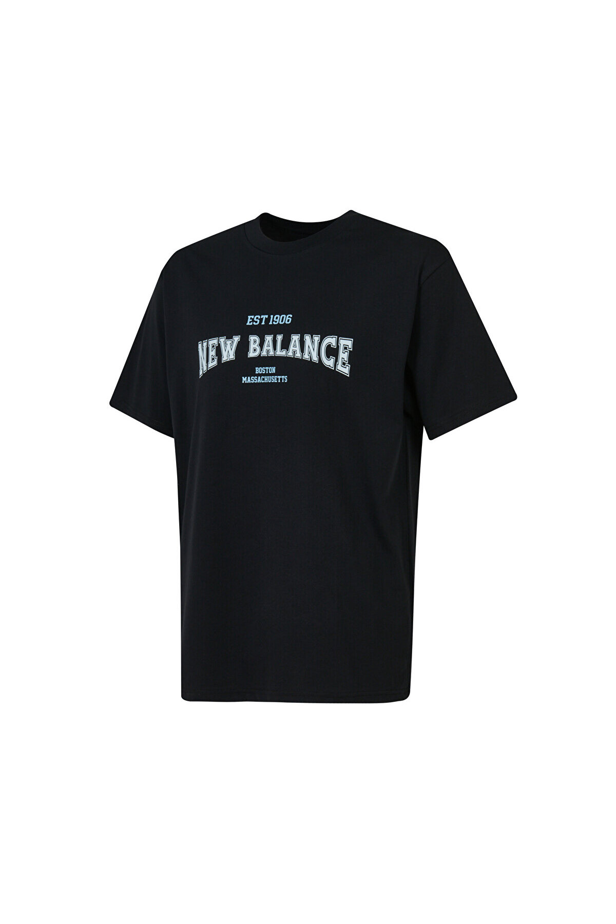 تی‌شرت مردانه مشکی MNT3615 نیو بالانس تی شرت ورزشی New Balance