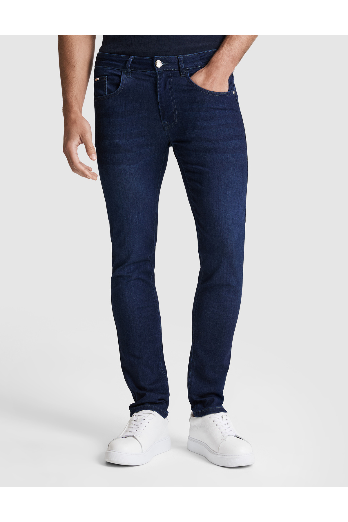 Pierre Cardin Lacivert Slim Fit Jean Pantolon 50320965-VR033 görsel 2