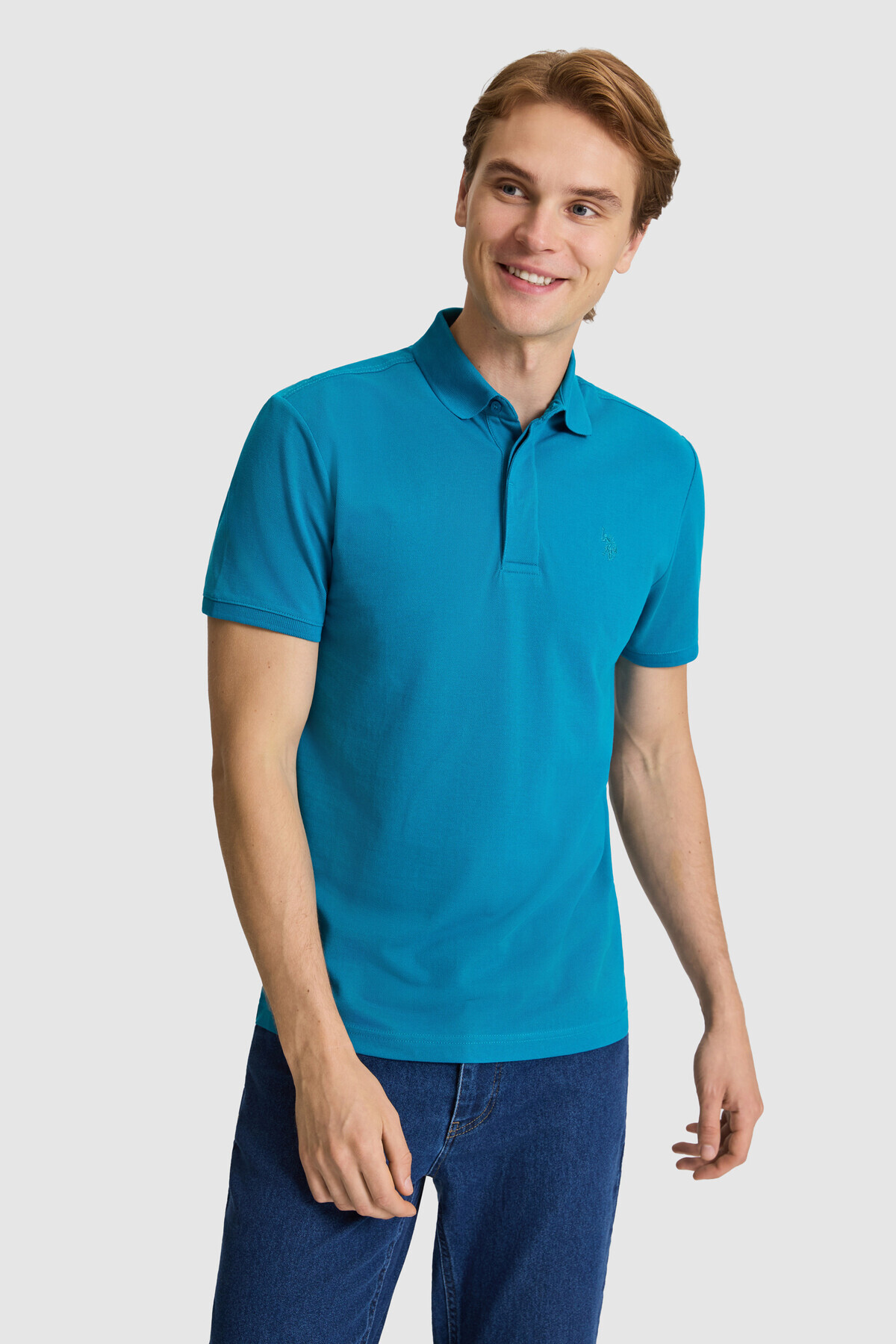 پولوشرت مردانه یقه پلو | یو اس پولو U.S. Polo Assn. TYCEB2C94FAAF5F8ED276BF01 TR - تصویر 3