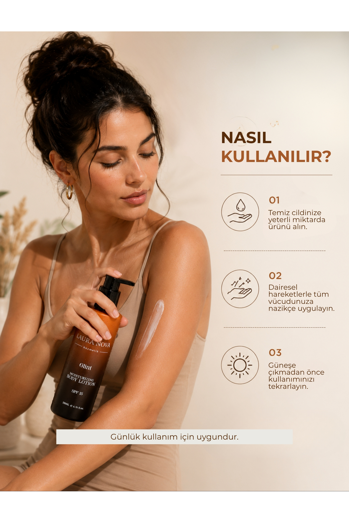 Body Lotion-Vücut Losyonu — LauraLosyon — تصویر 4 از 4